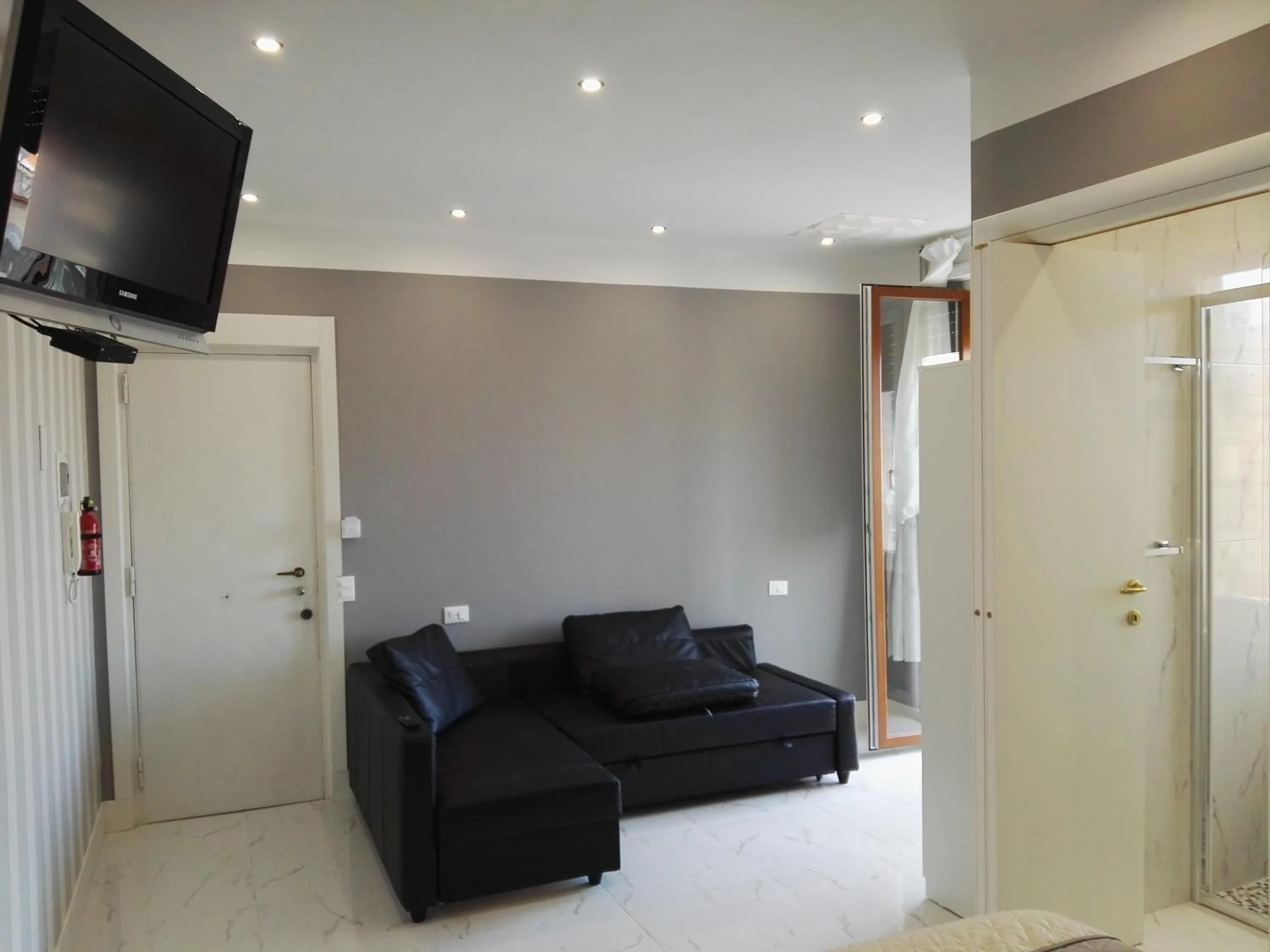 Living room in B&B Pescara Centro Luxury Suite