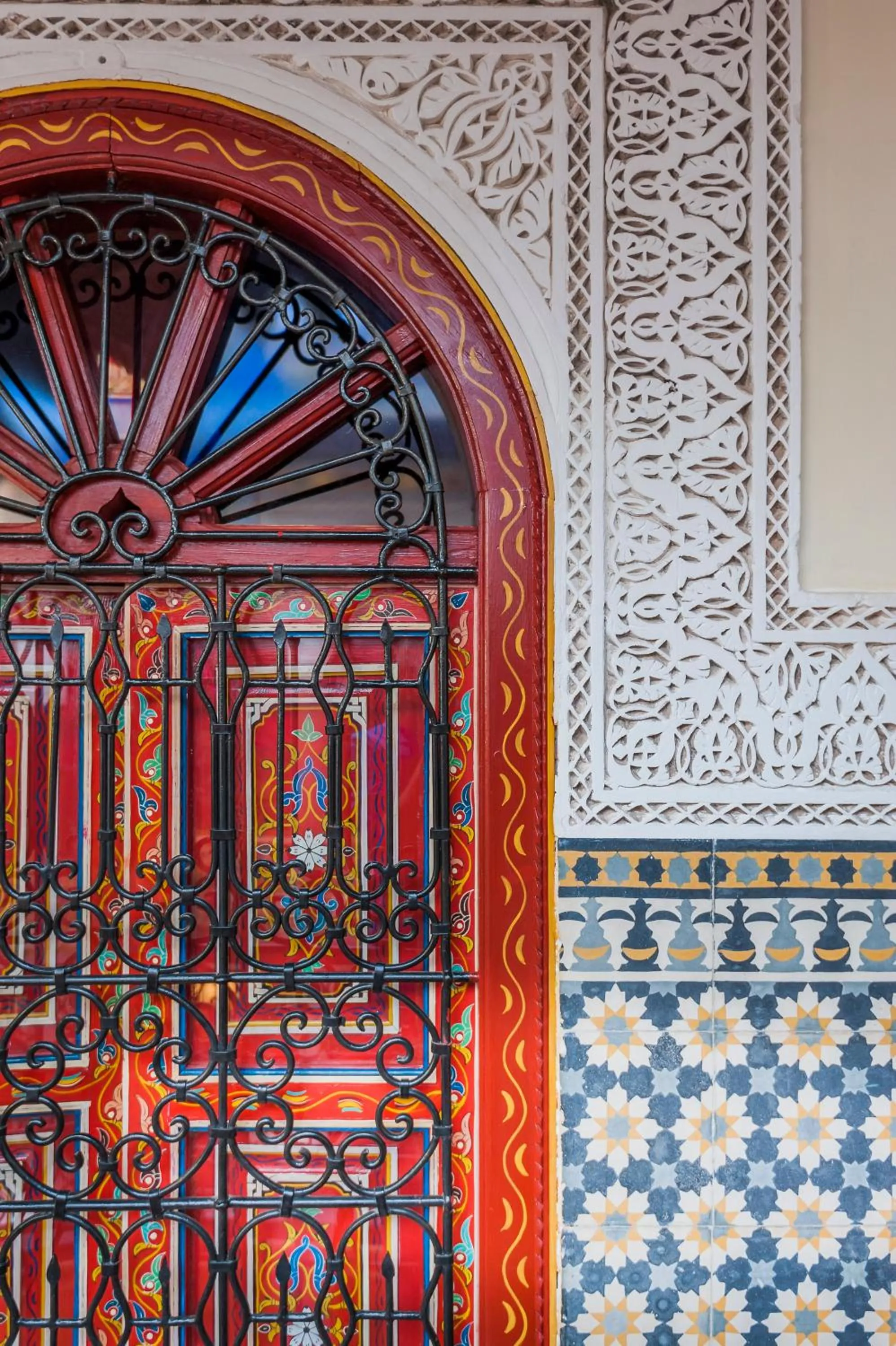 Facade/entrance in Riad bleu du Sud