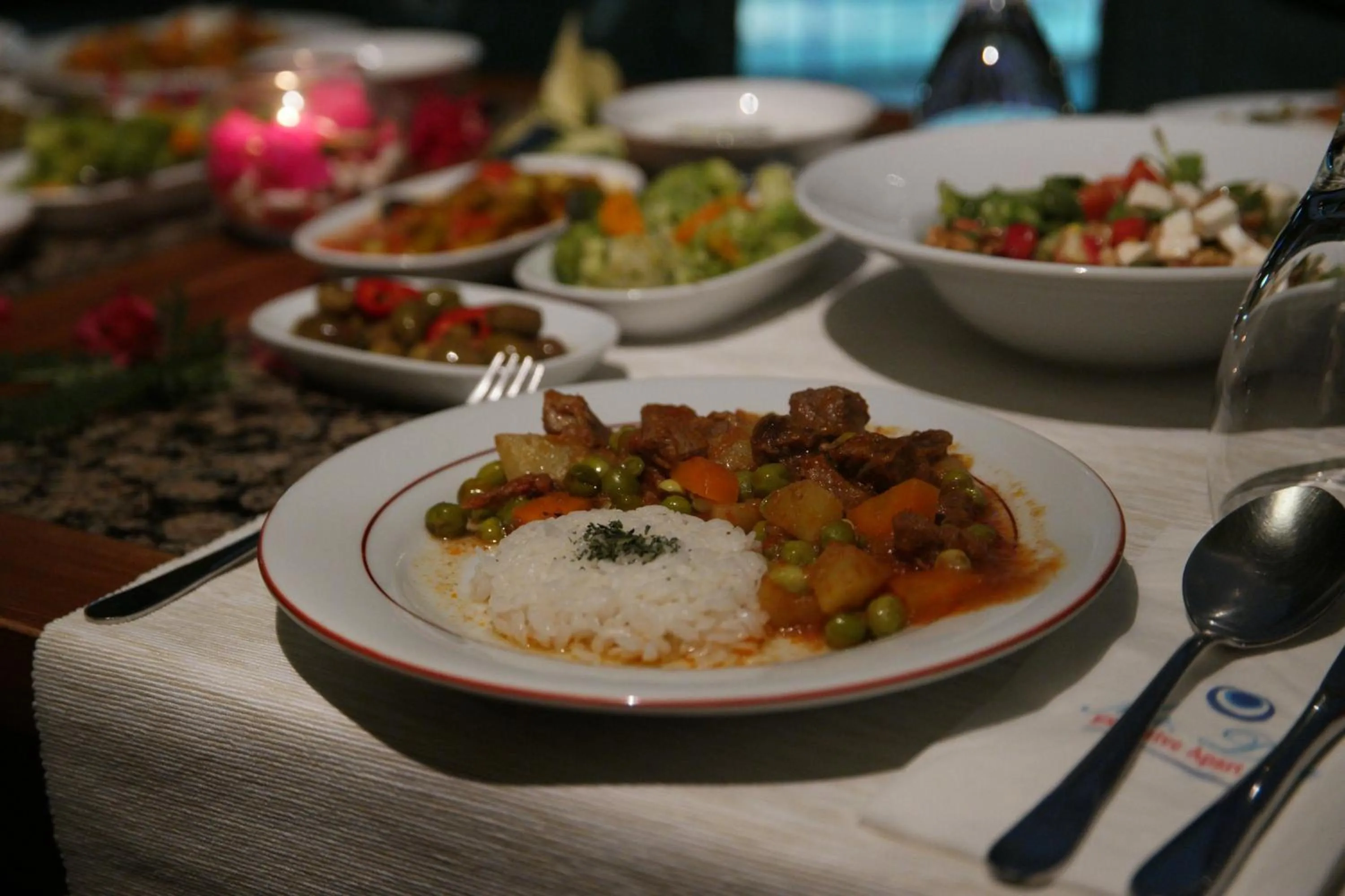 Food close-up in Mr. Dim Exclusive Apart Hotel