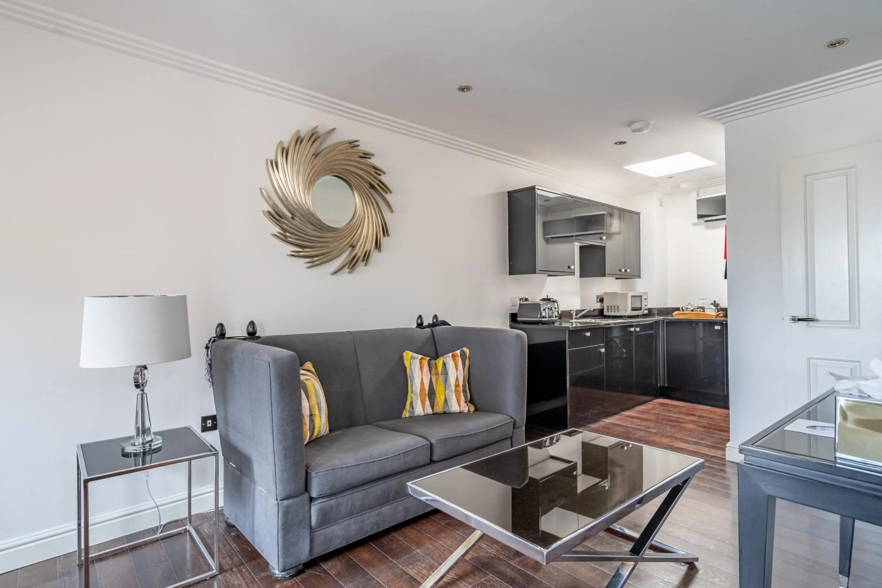 Kitchen or kitchenette in Strozzi Palace Suites by Mansley