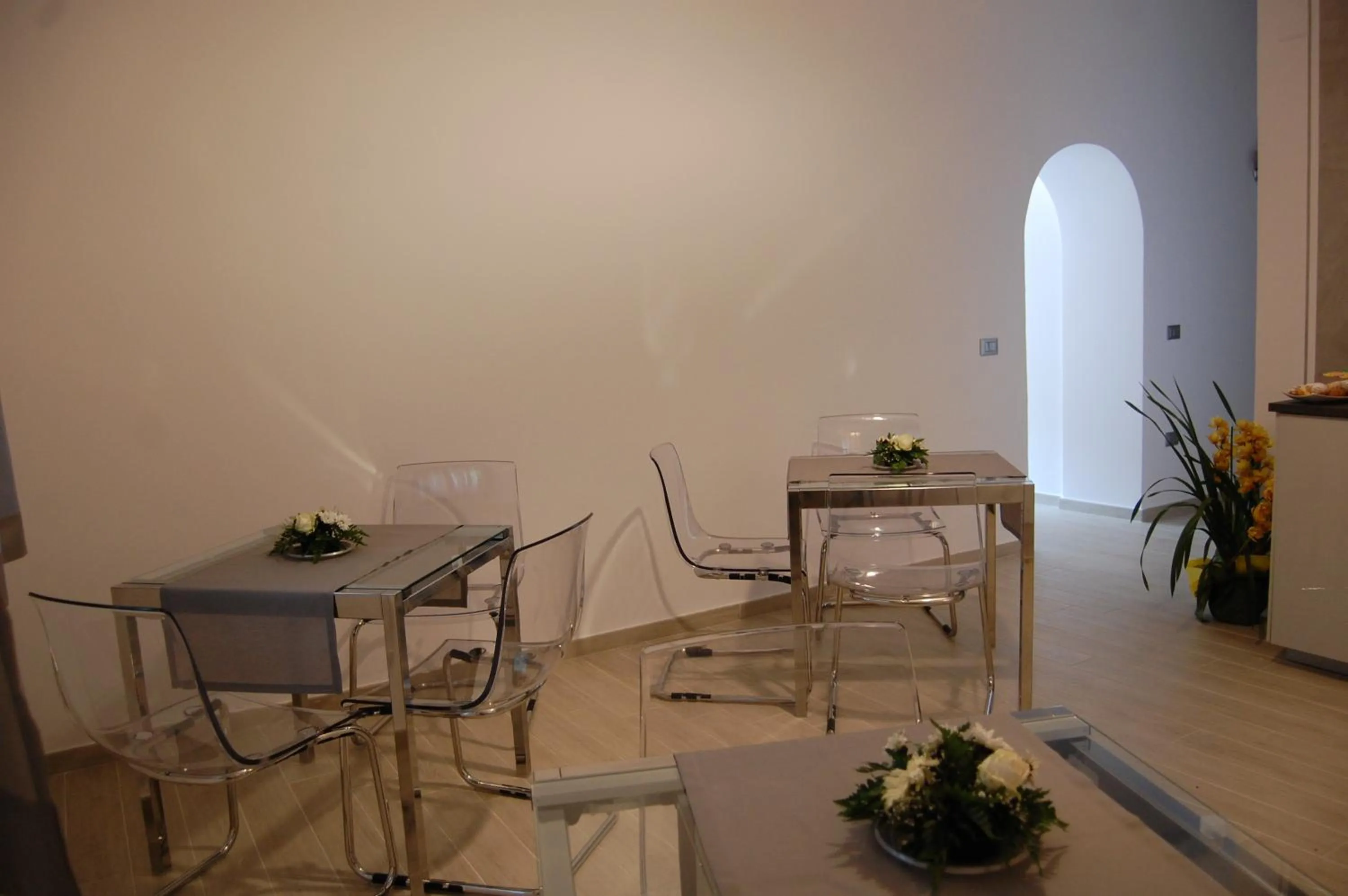 Communal lounge/ TV room in B&B da Francesco