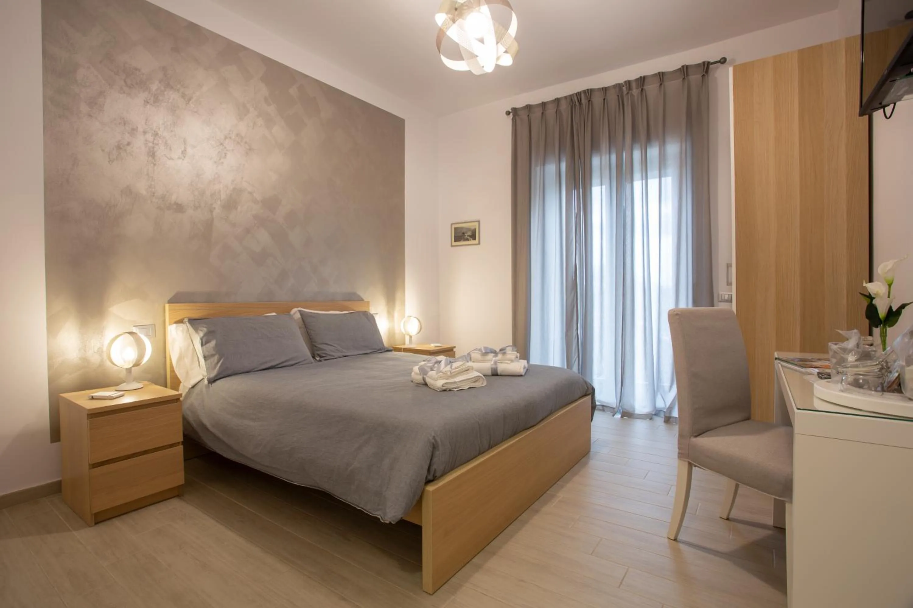 Bathroom, Bed in B&B da Francesco