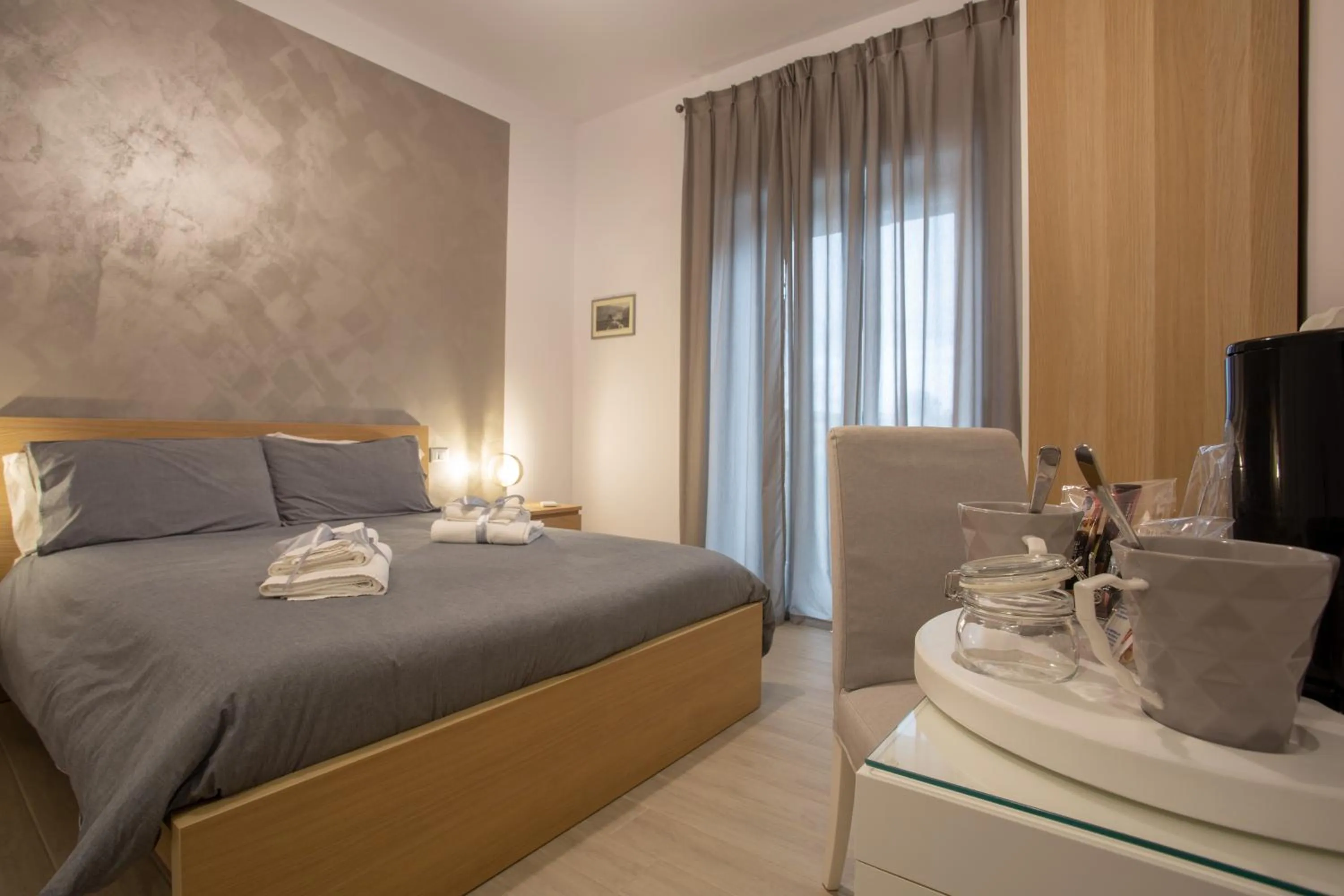 Bathroom, Bed in B&B da Francesco