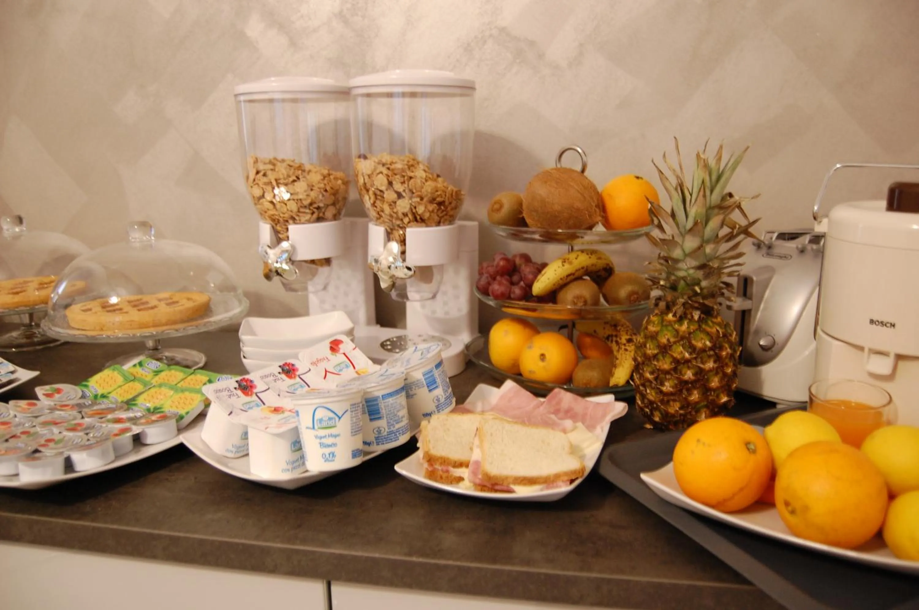 Food and drinks in B&B da Francesco