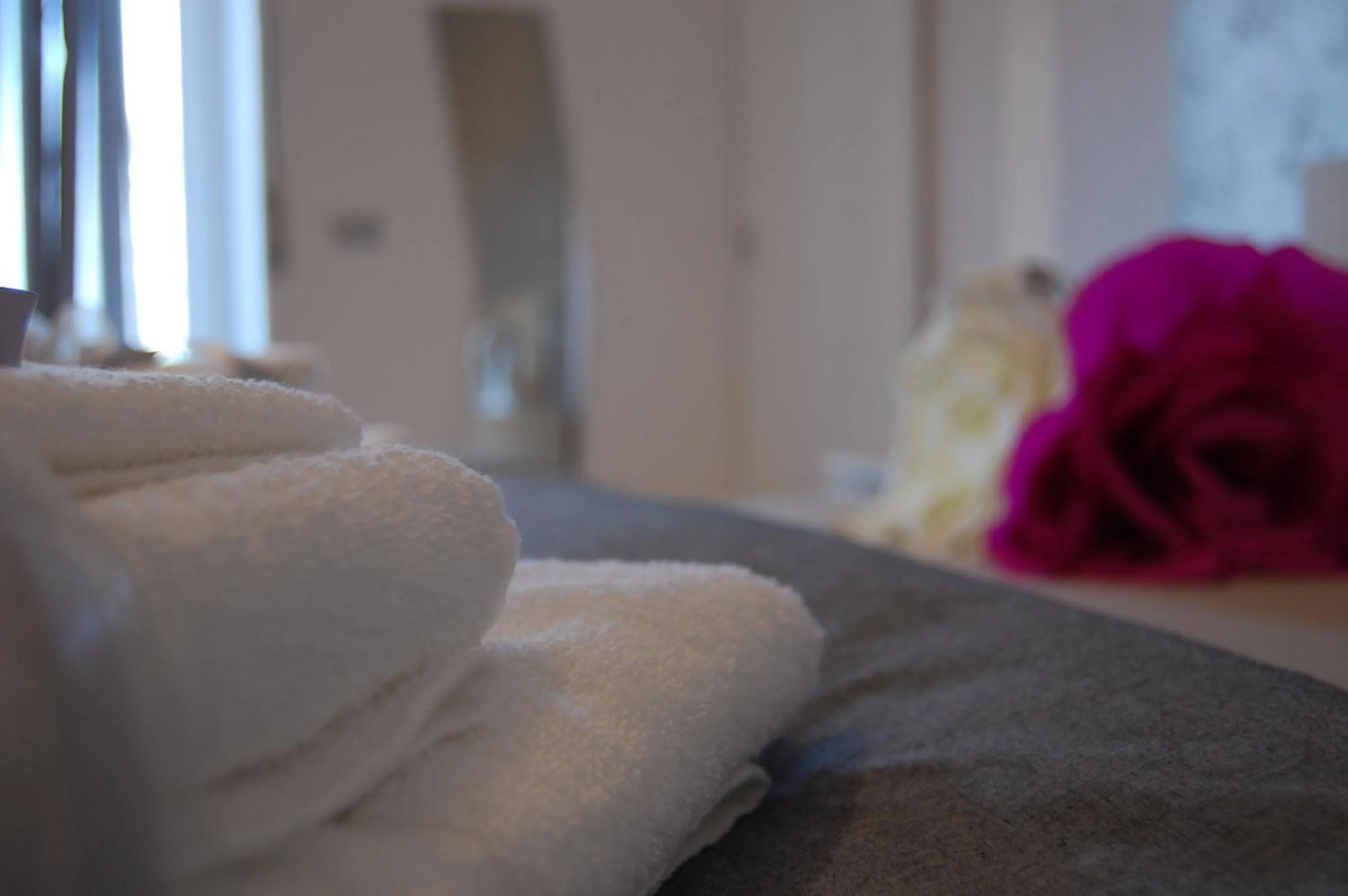 Shower, Bed in B&B da Francesco