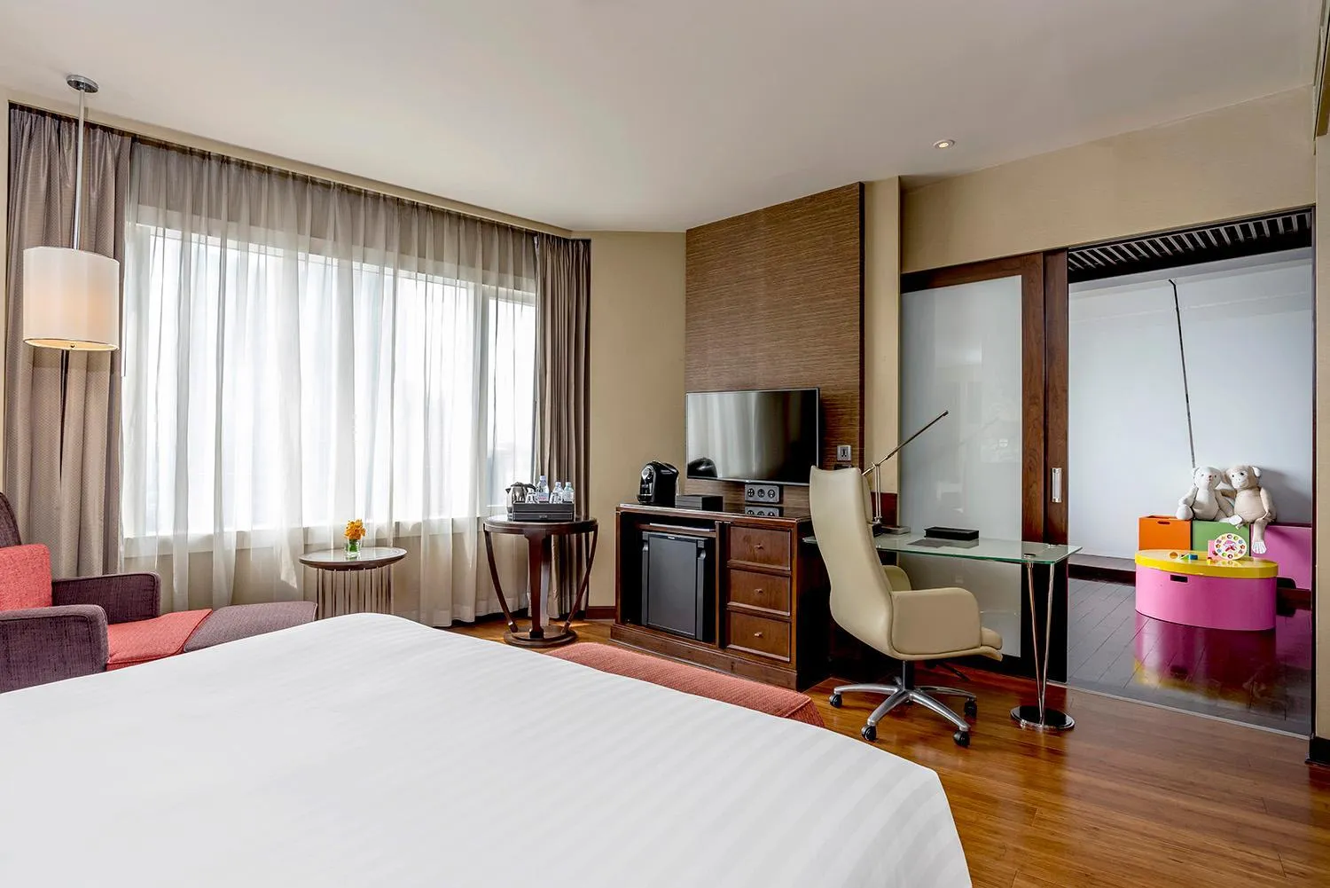 Bedroom, Bed in Pullman Bangkok Grande Sukhumvit