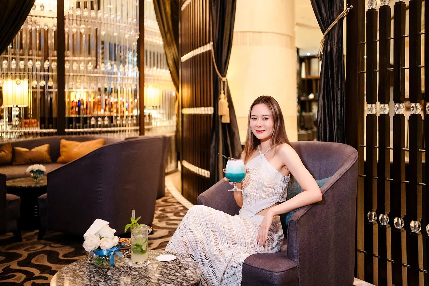 Lounge or bar in Pullman Bangkok Grande Sukhumvit