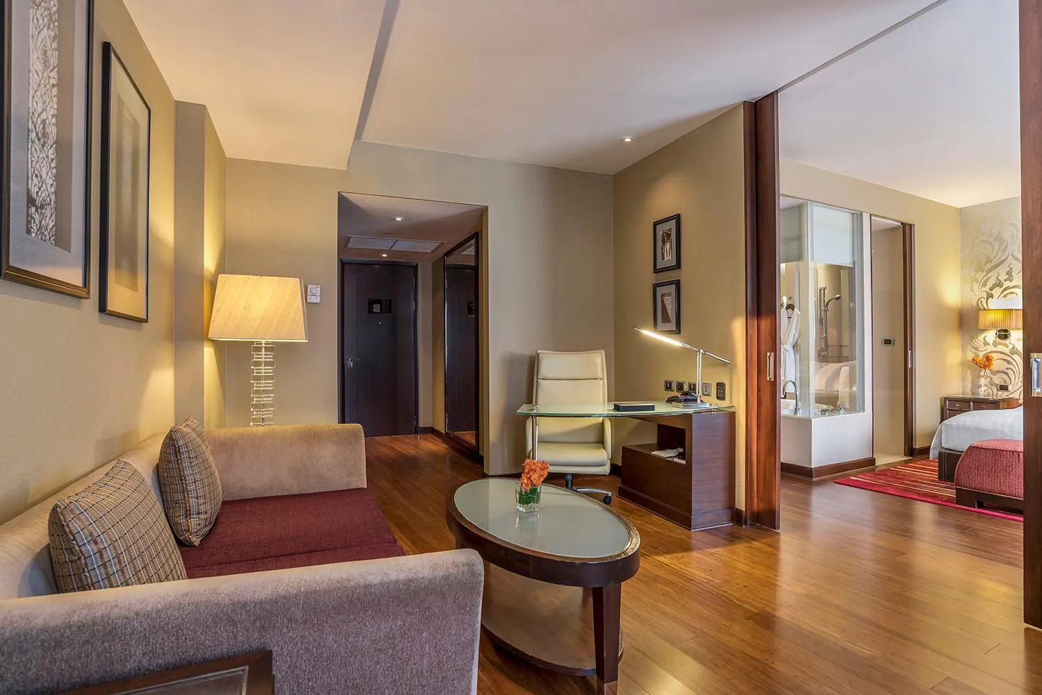 Bedroom, Bed in Pullman Bangkok Grande Sukhumvit