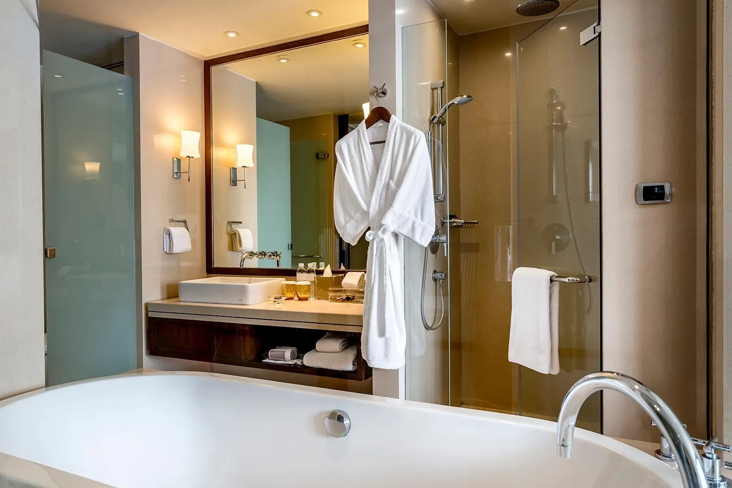 Bathroom in Pullman Bangkok Grande Sukhumvit