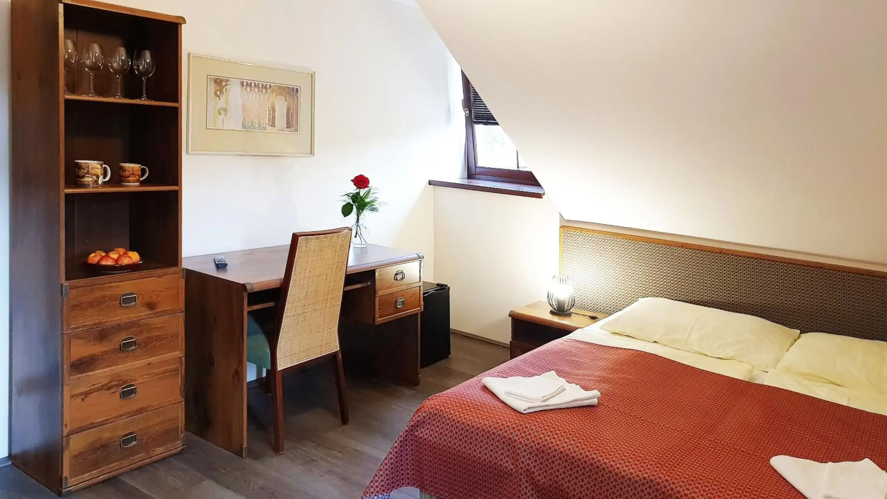 Deluxe Double Room - single occupancy in Bunkr Karlštejn Deluxe Double Room - single occupancy in Bunkr Karlštejn