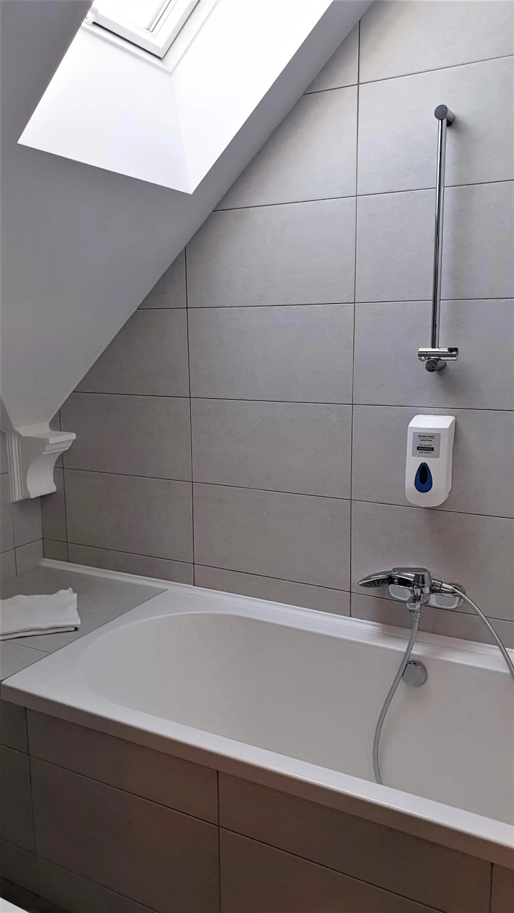 Bathroom in Bunkr Karlštejn