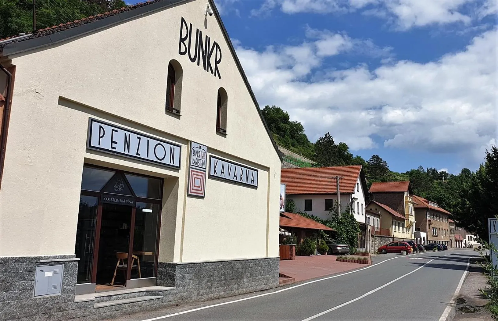 Property building in Bunkr Karlštejn