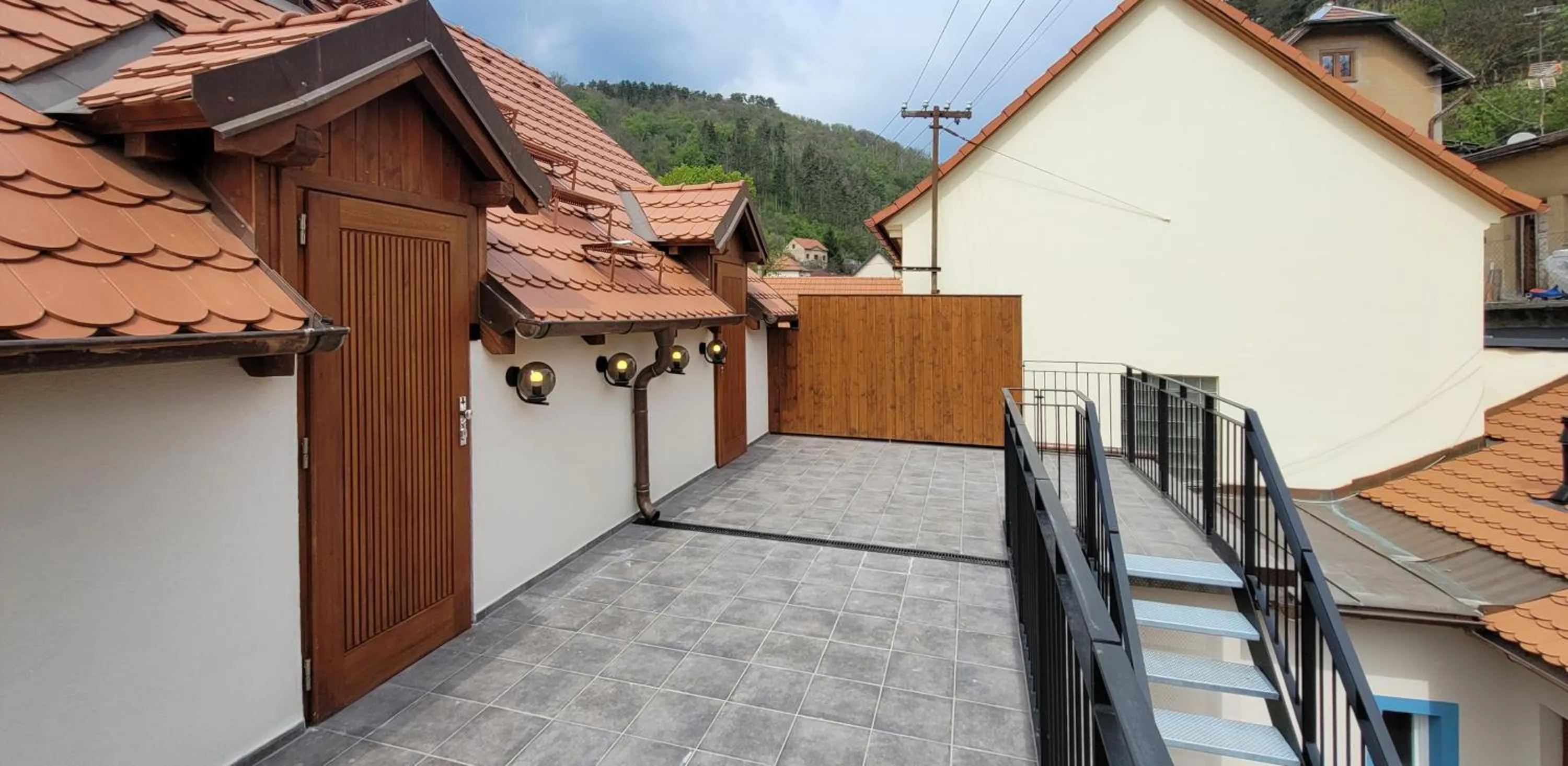 Balcony/Terrace in Bunkr Karlštejn