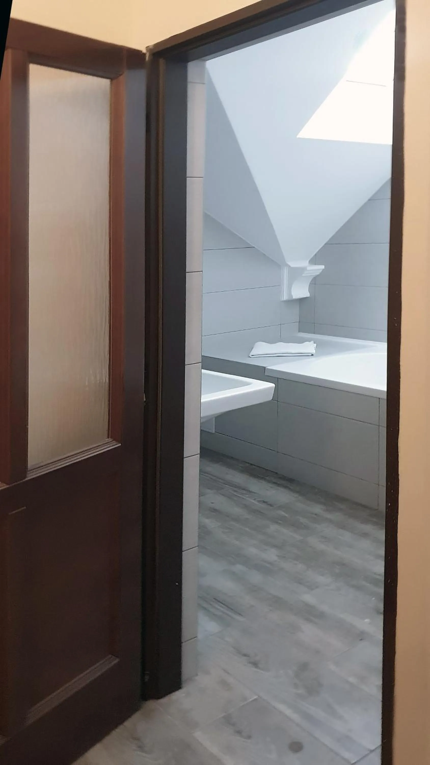 Bathroom in Bunkr Karlštejn