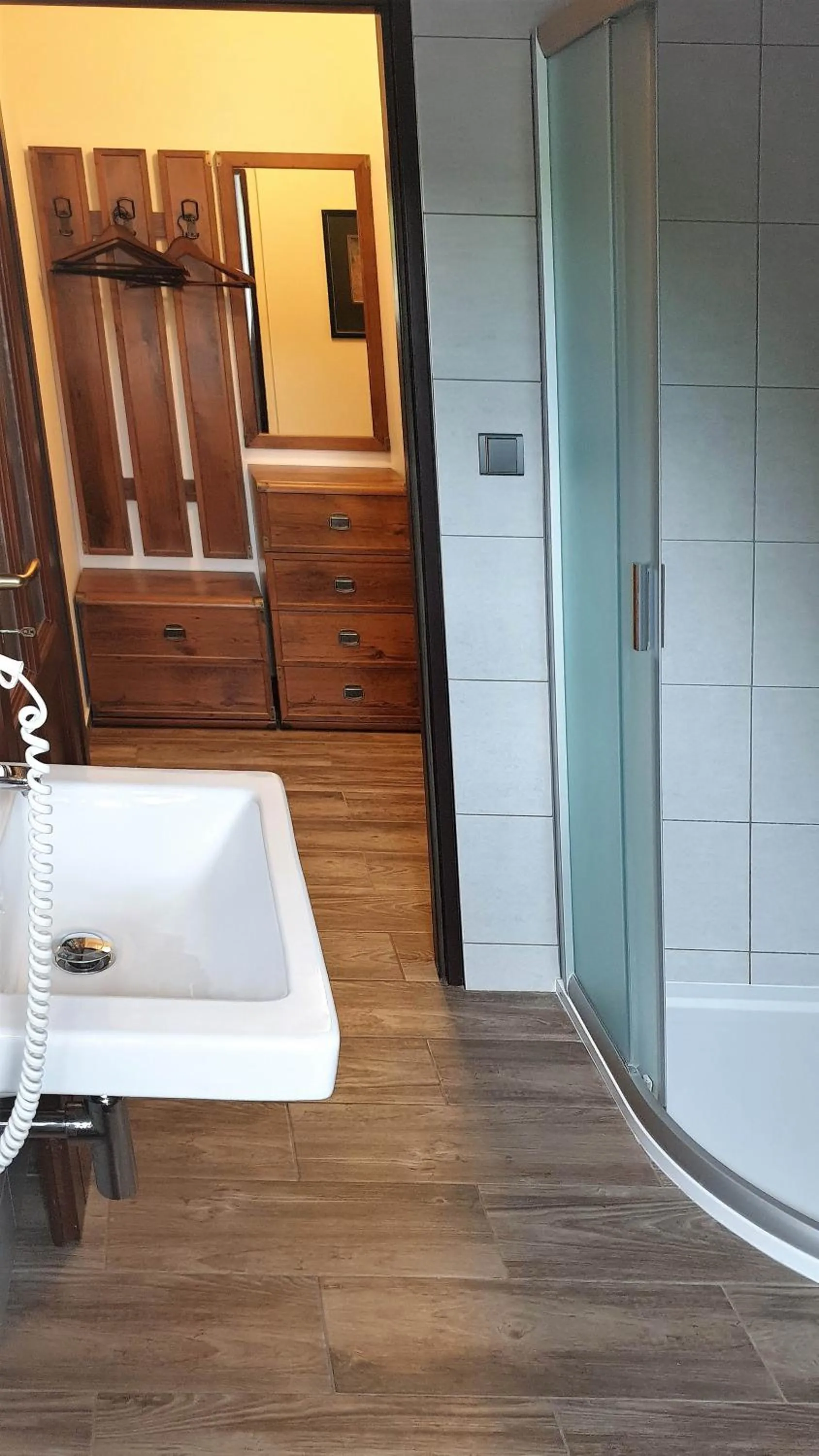 Bathroom in Bunkr Karlštejn