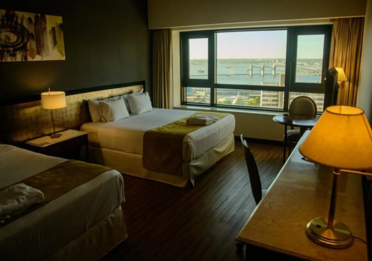 Bed in Radisson Montevideo Victoria Plaza Hotel