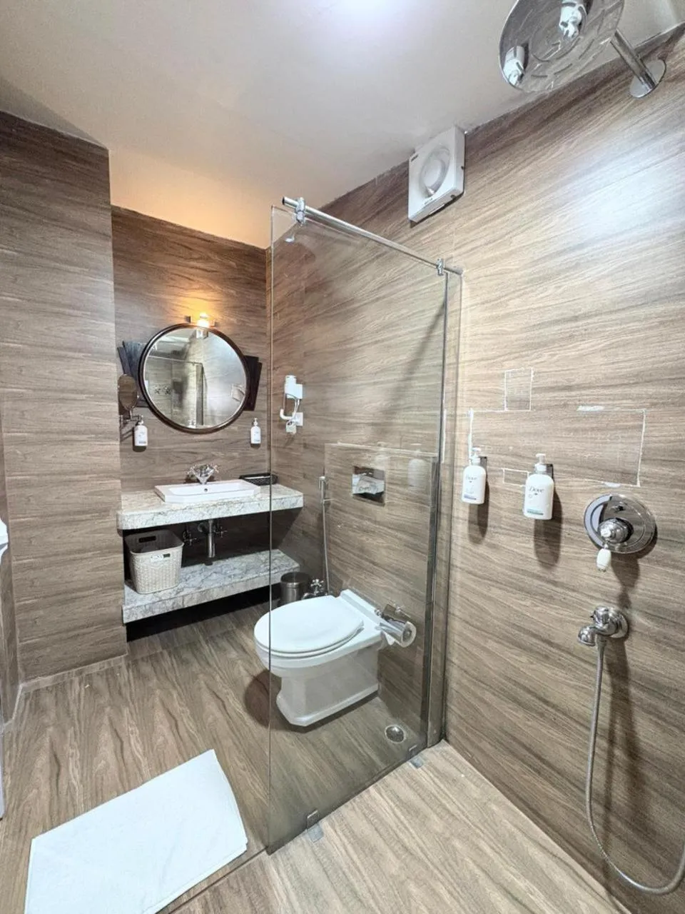 Shower in Cochrane Place By Teesta Hotels
