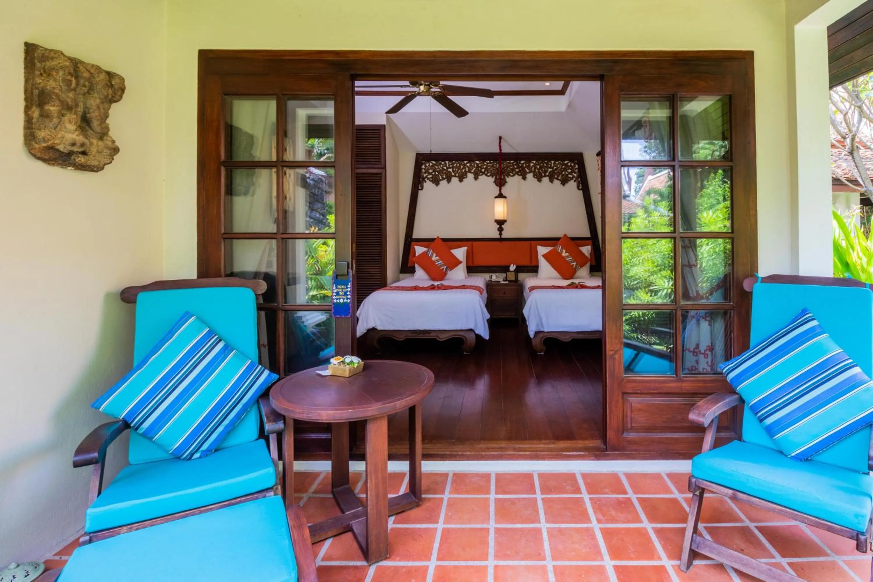 Seating area in Anavana Beach Resort