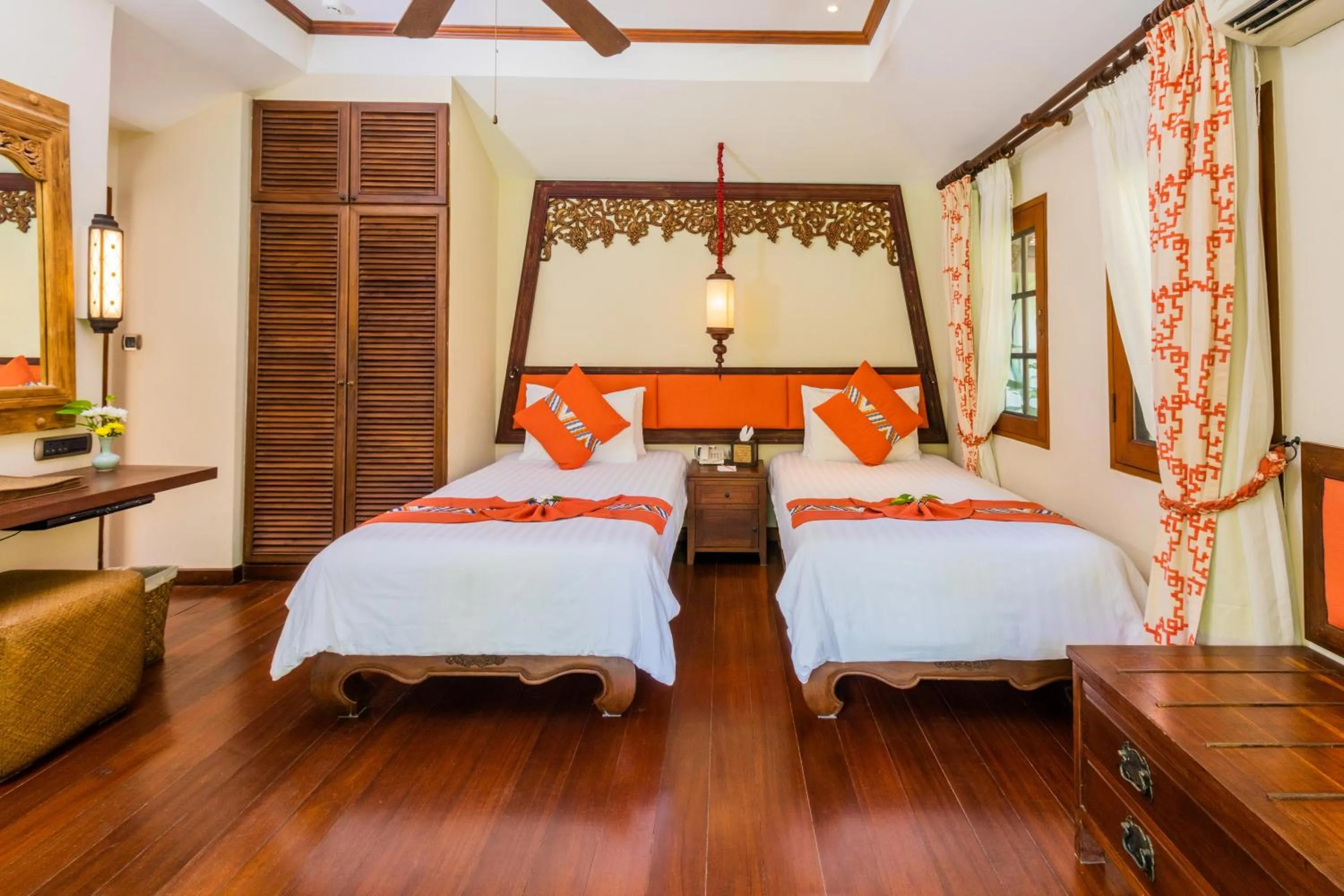 Bed in Anavana Beach Resort