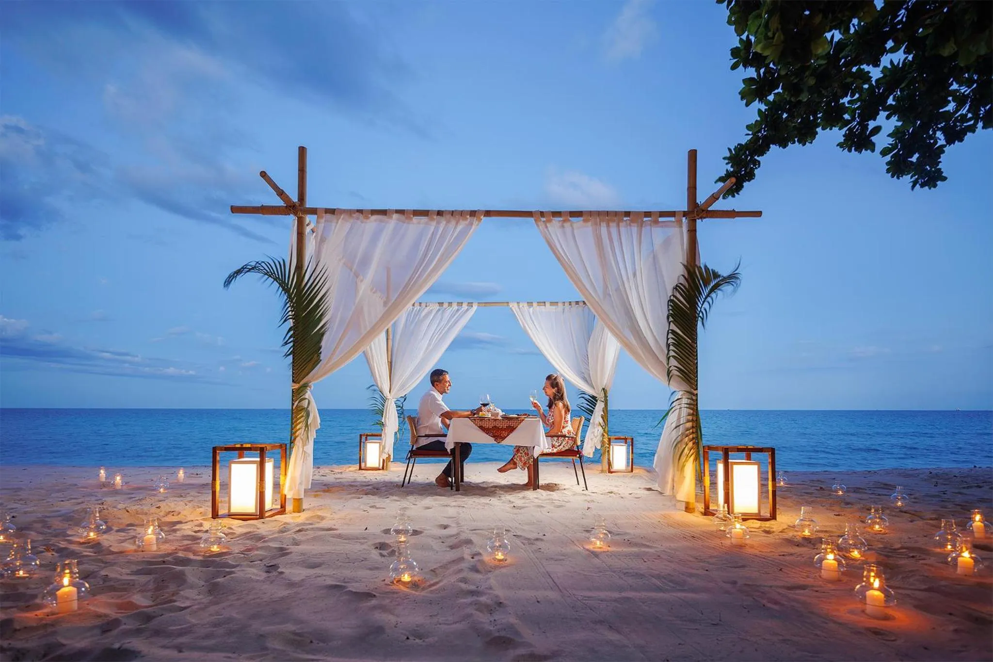 Dinner in Anavana Beach Resort