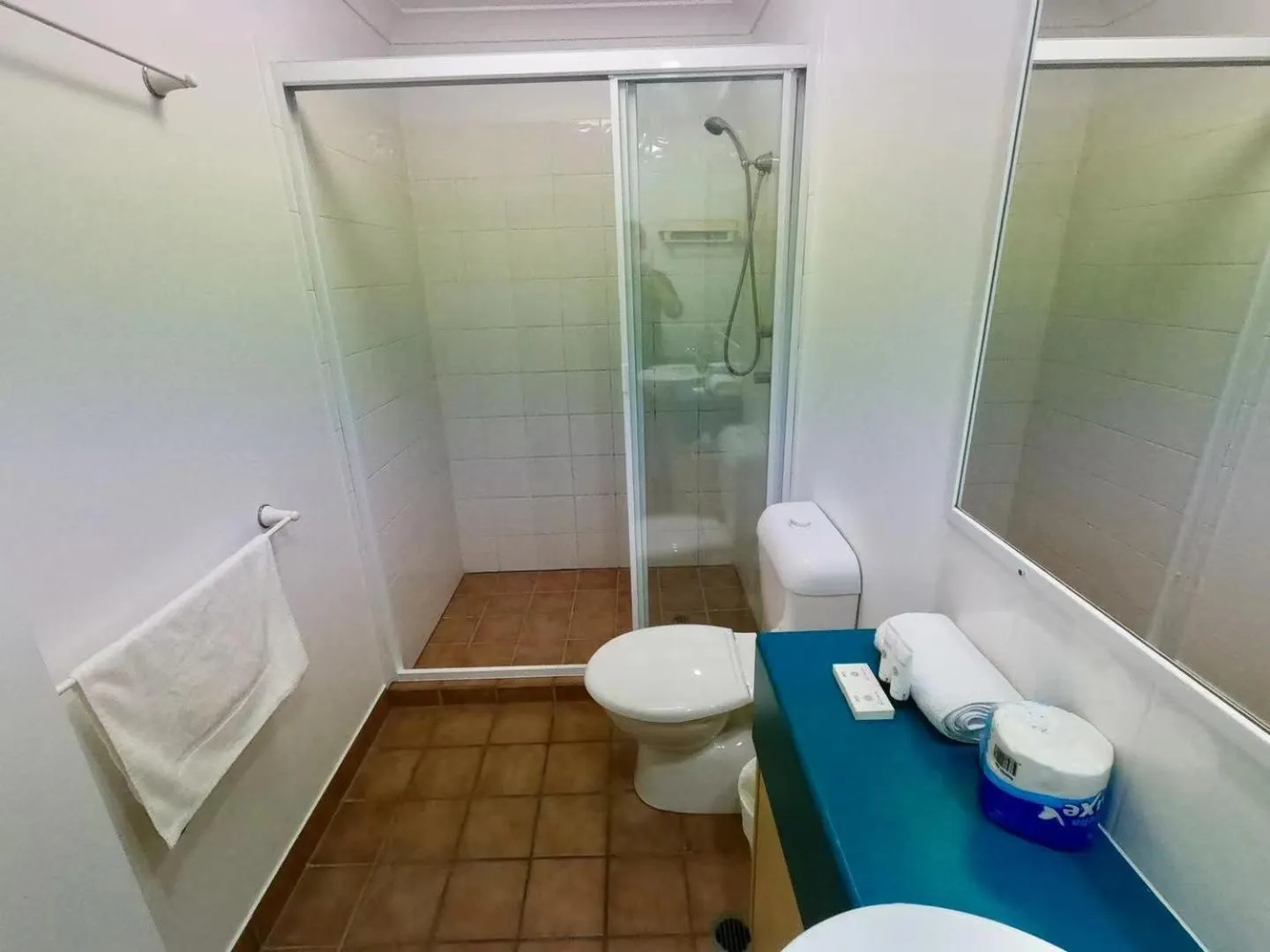 Toilet in Aruba Surf Resort