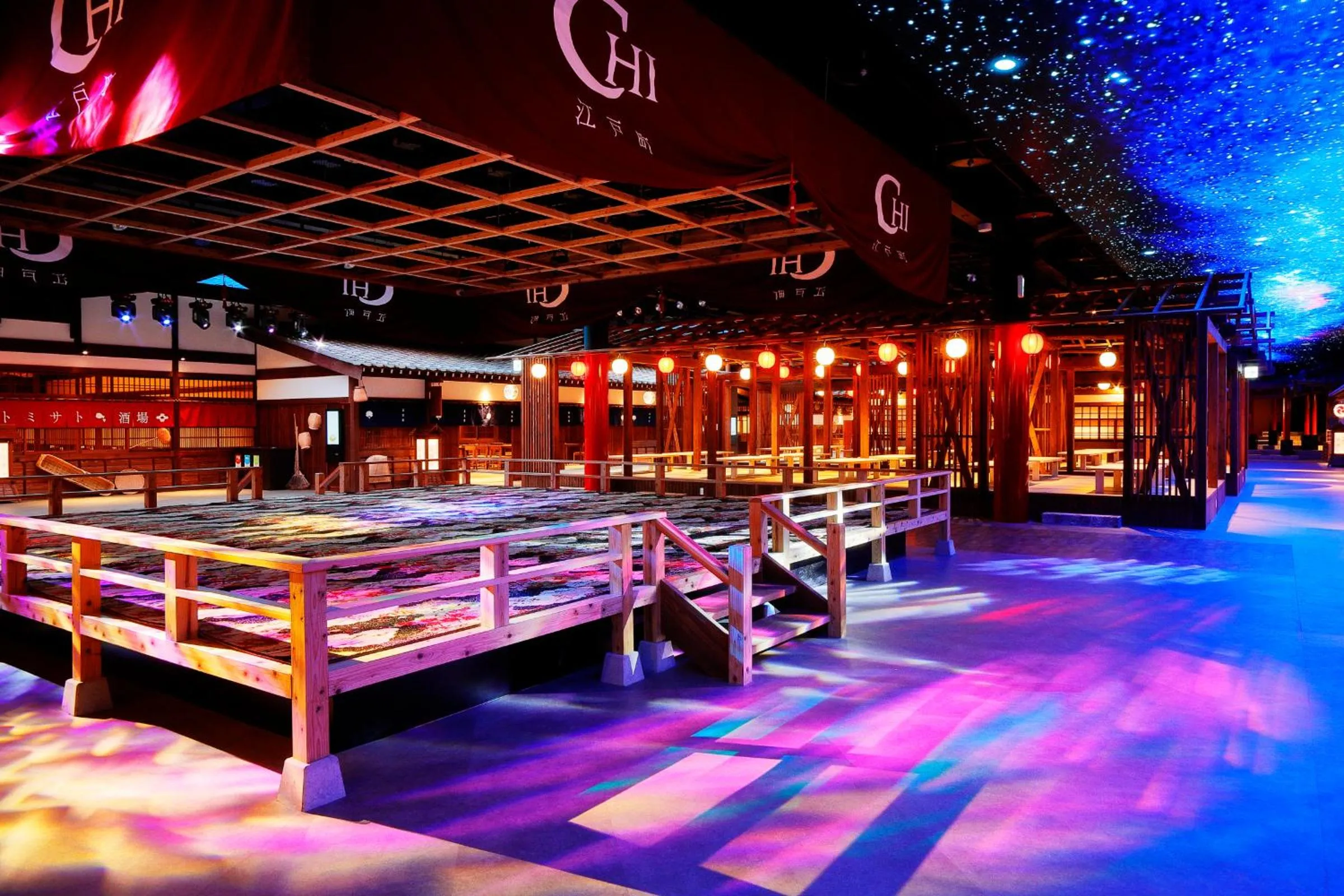 Open Air Bath in International Resort Hotel Yurakujo