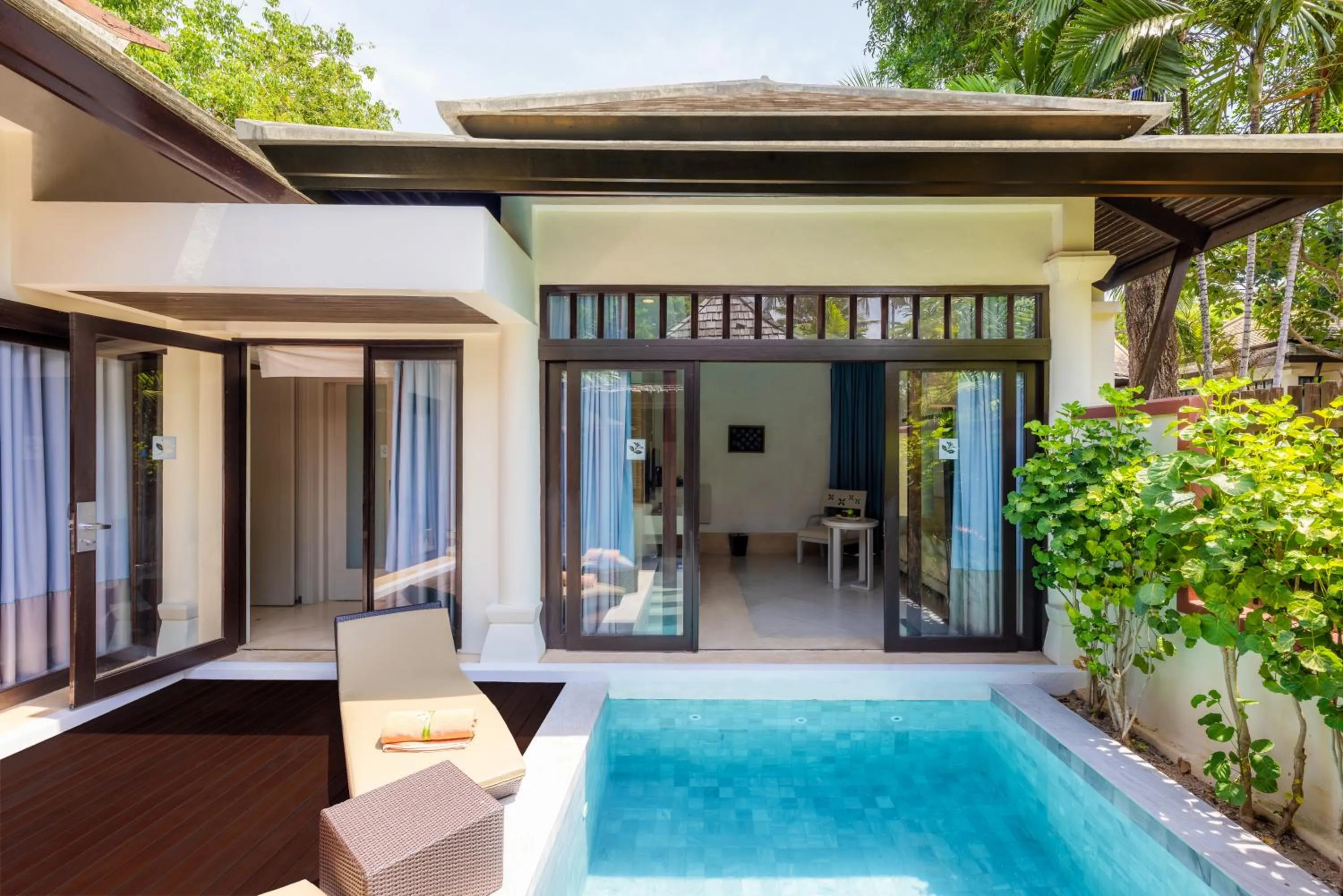 Bedroom in Melati Beach Resort & Spa