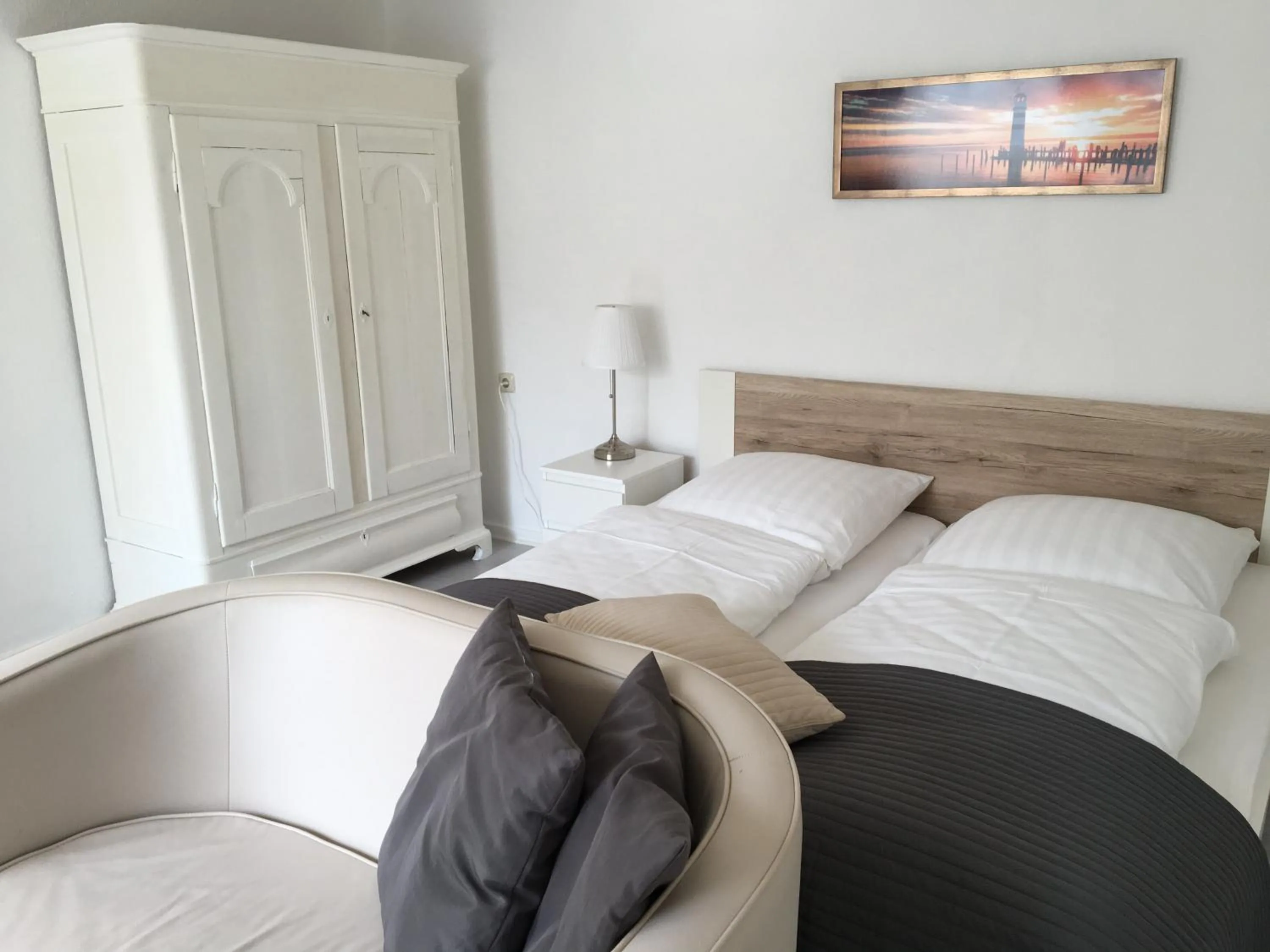 Bedroom in Das Ostseehotel