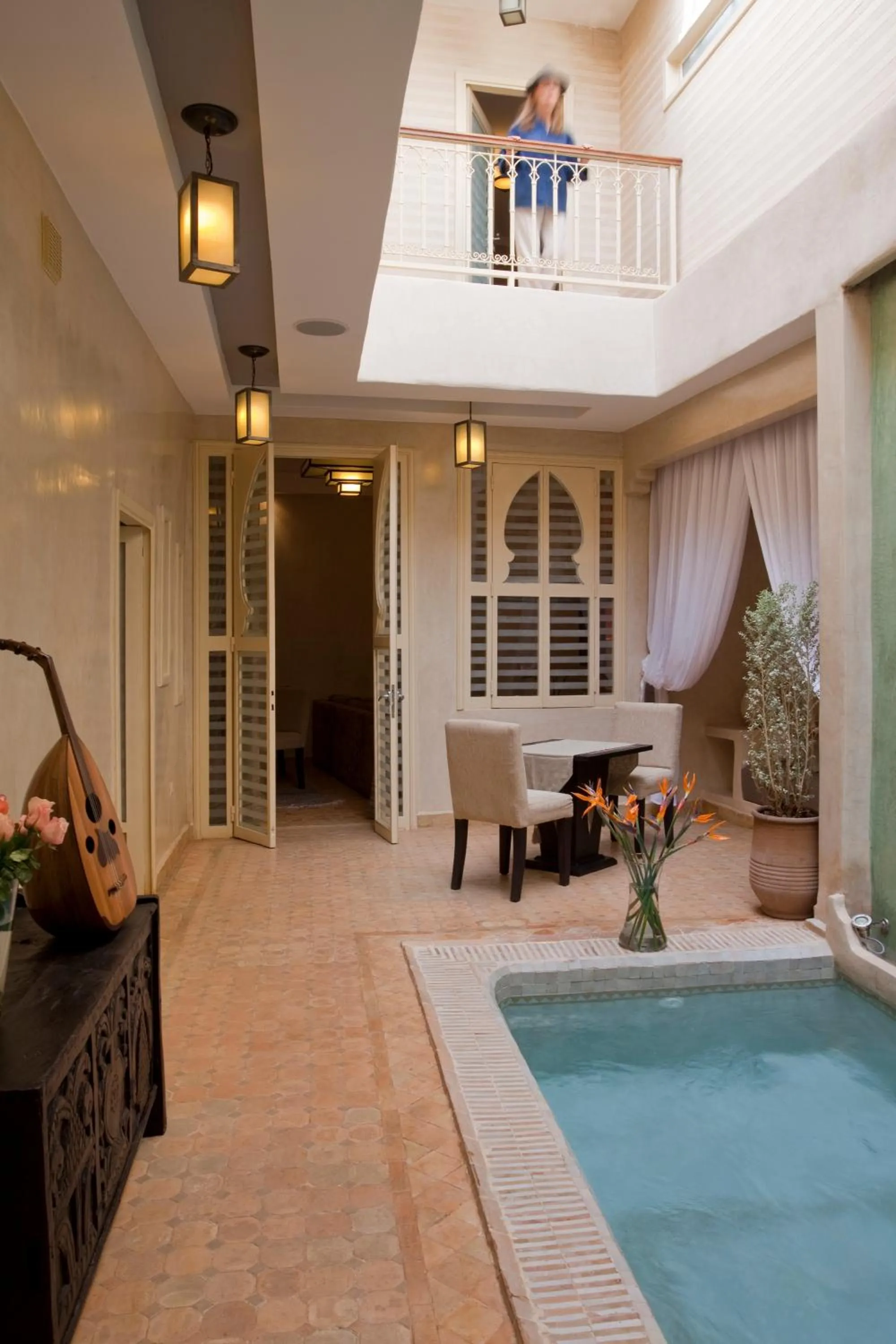 Patio in Riad Cocoon