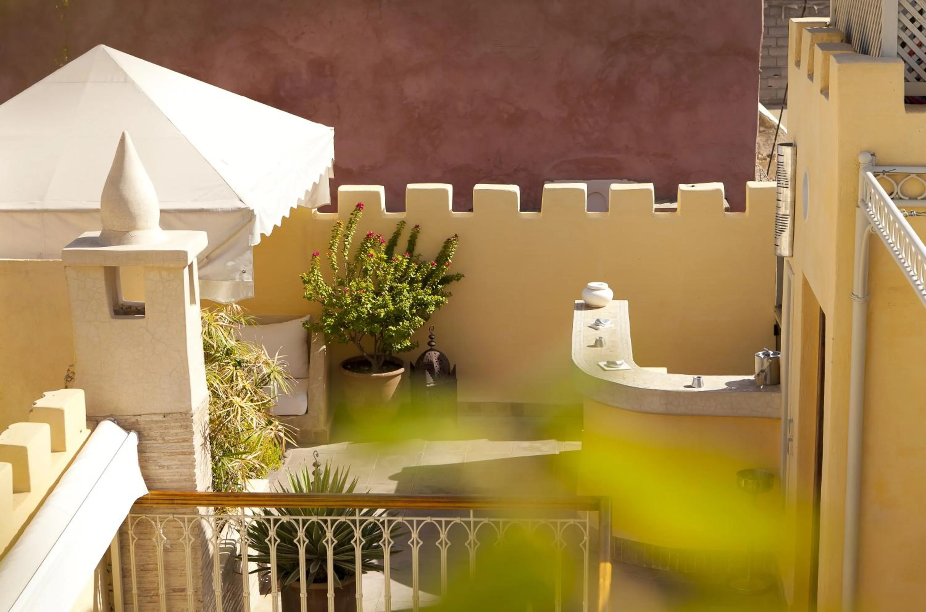 Facade/entrance in Riad Cocoon