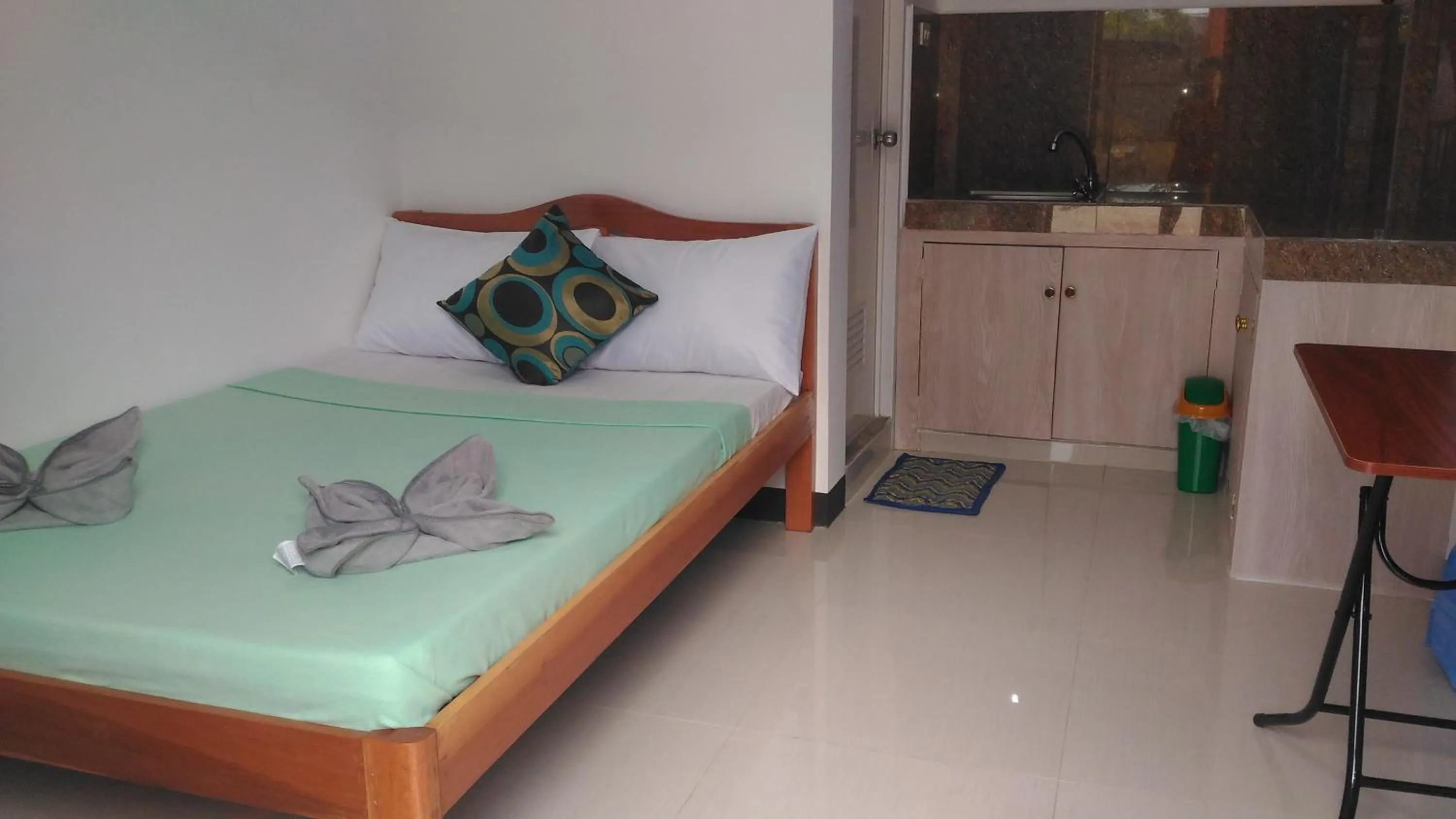 Bed in Sealor Pension House