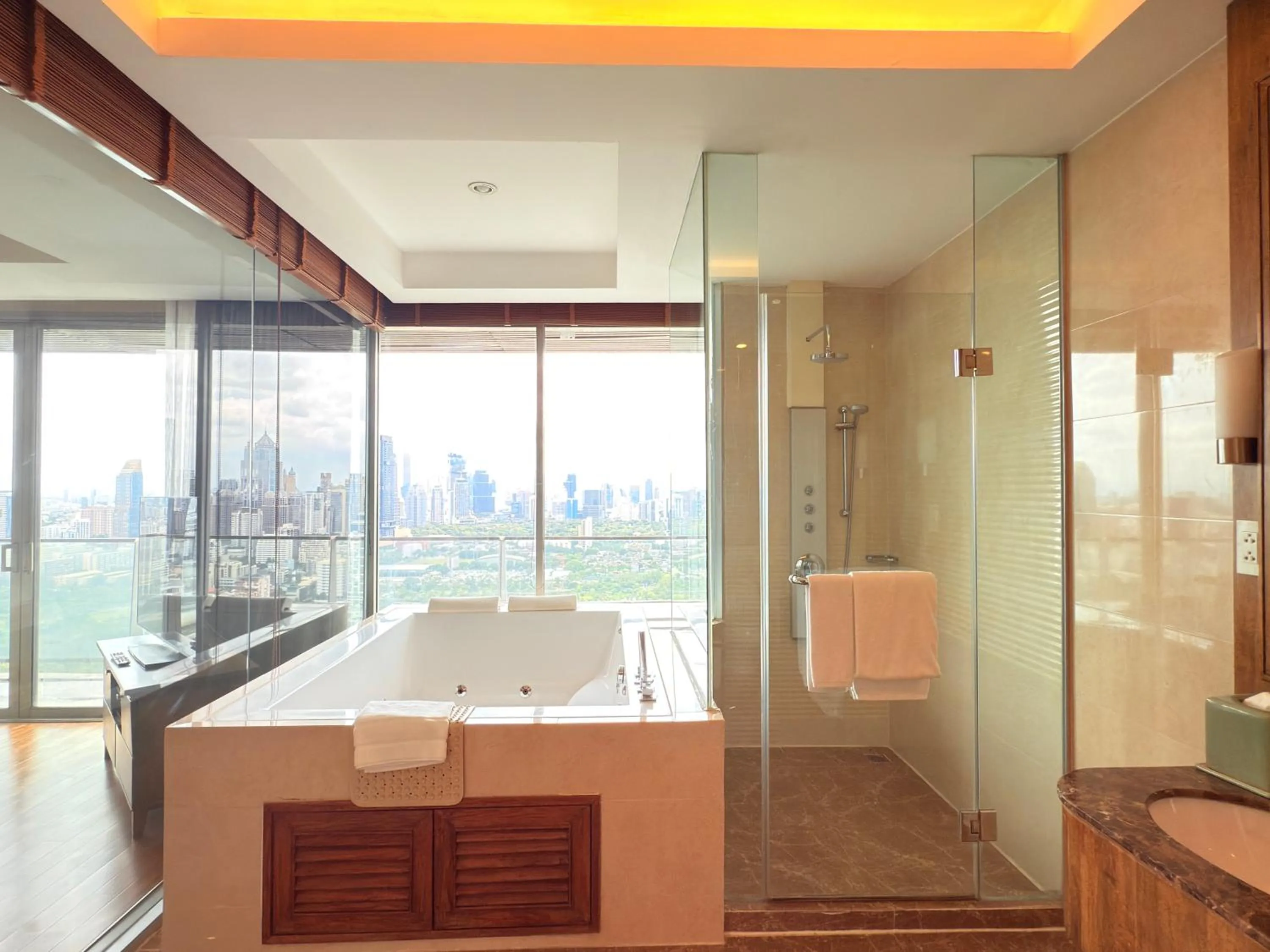 Shower in Column Bangkok Hotel