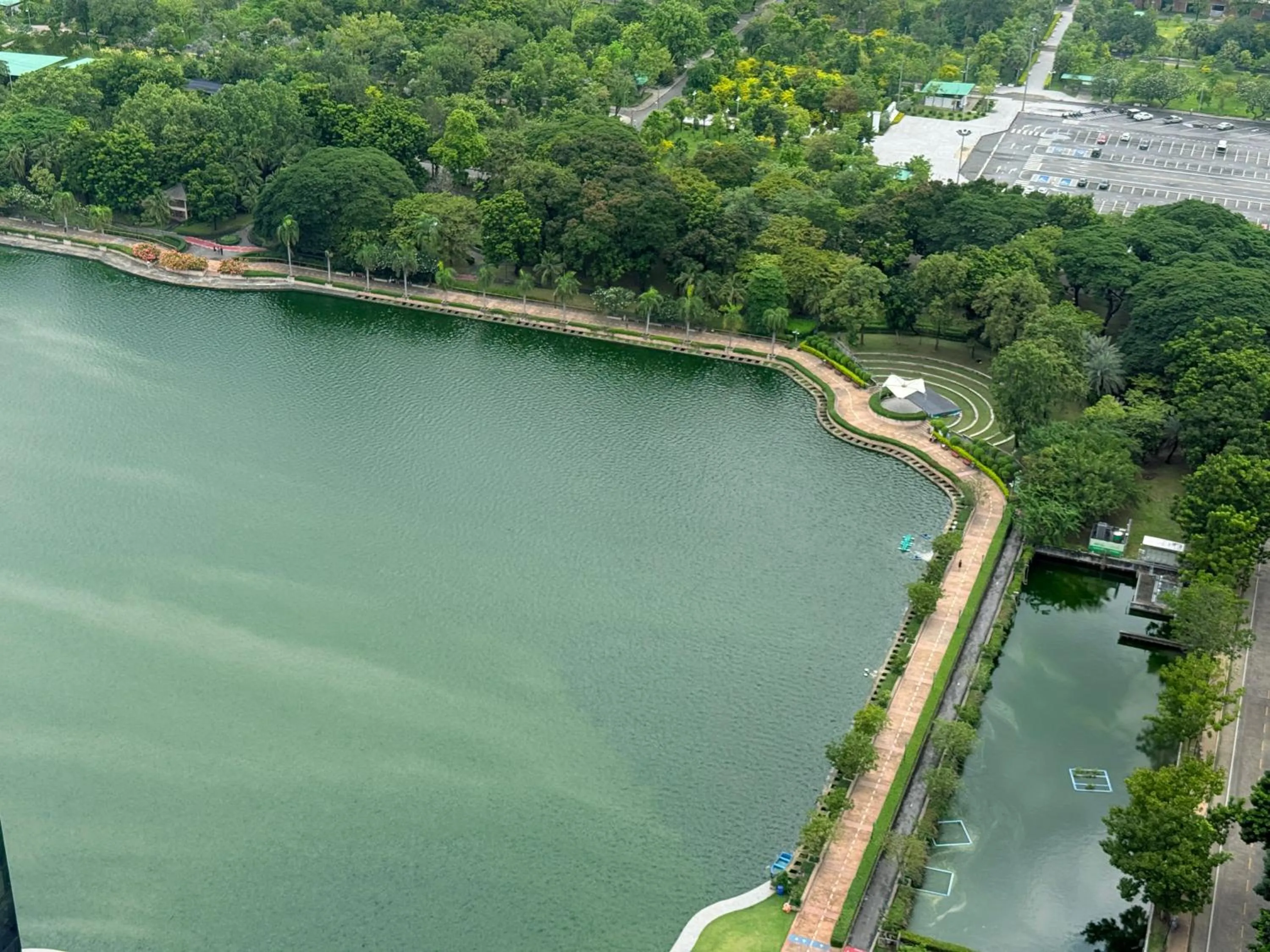 Lake view in Column Bangkok Hotel