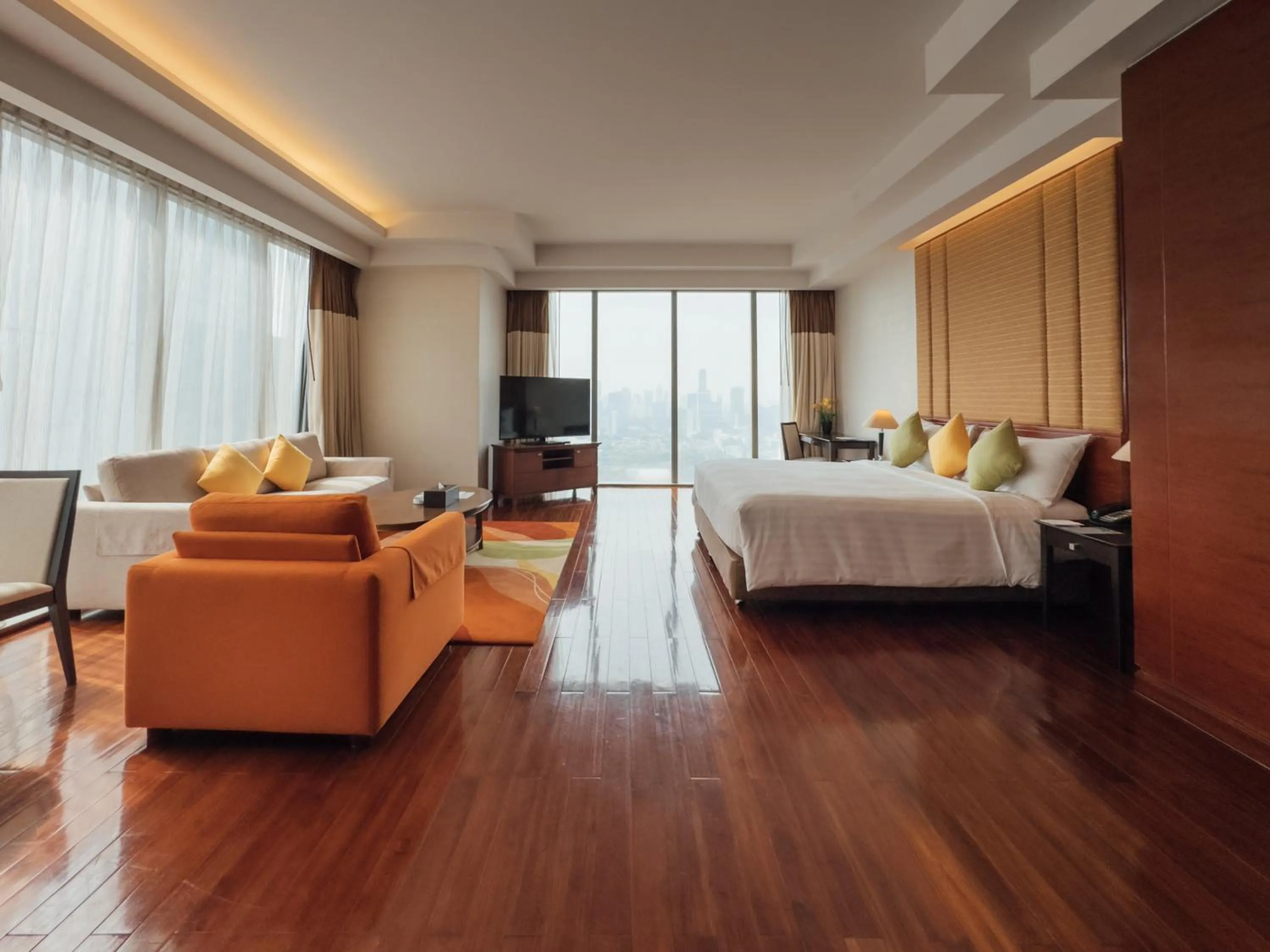 Bed in Column Bangkok Hotel