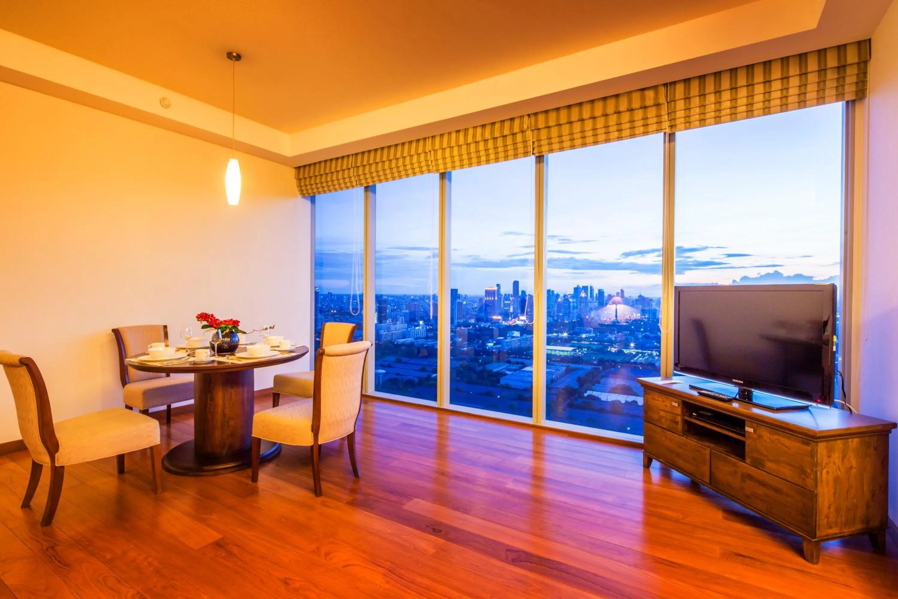 Living room in Column Bangkok Hotel