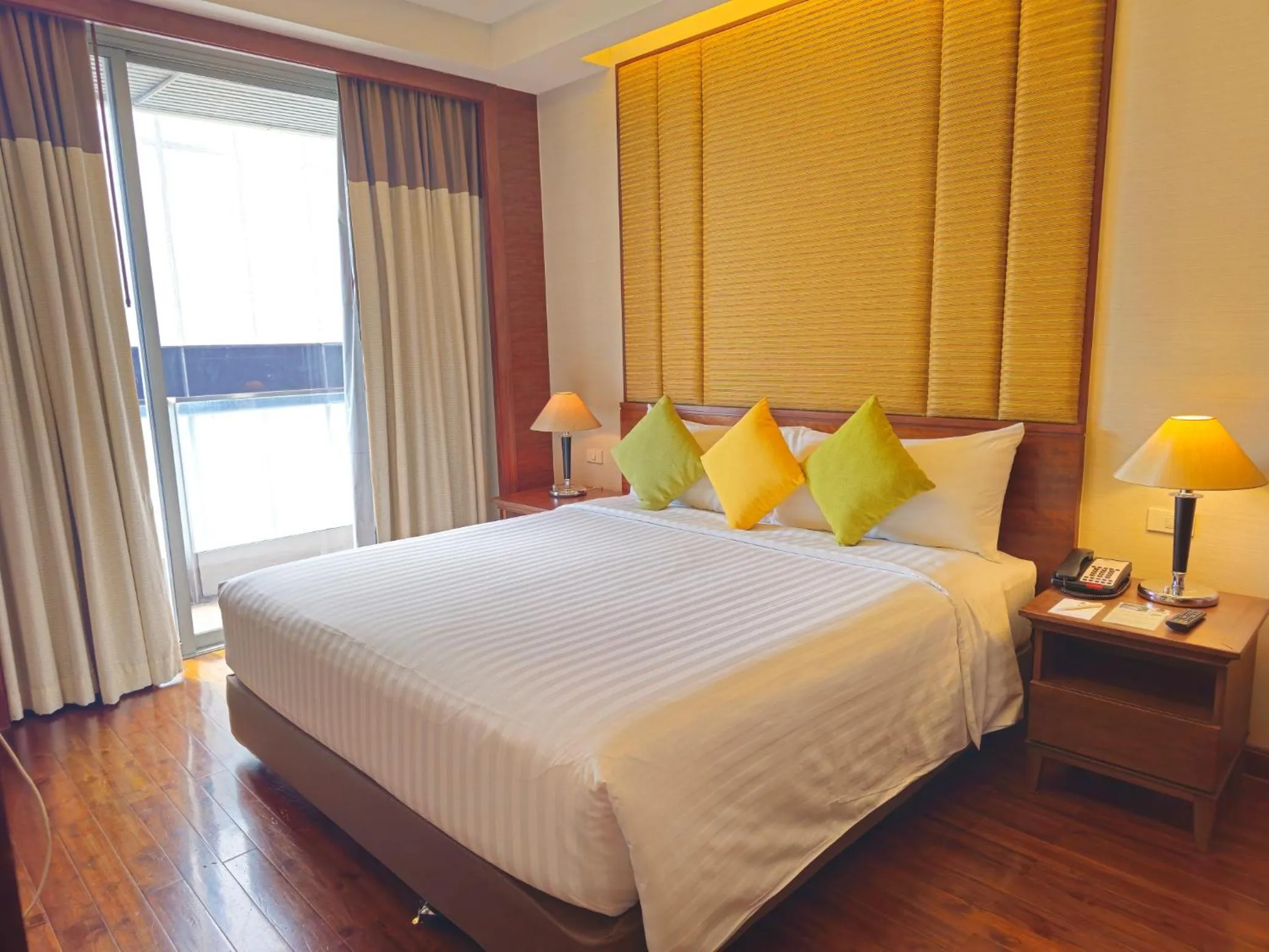 Bedroom, Bed in Column Bangkok Hotel