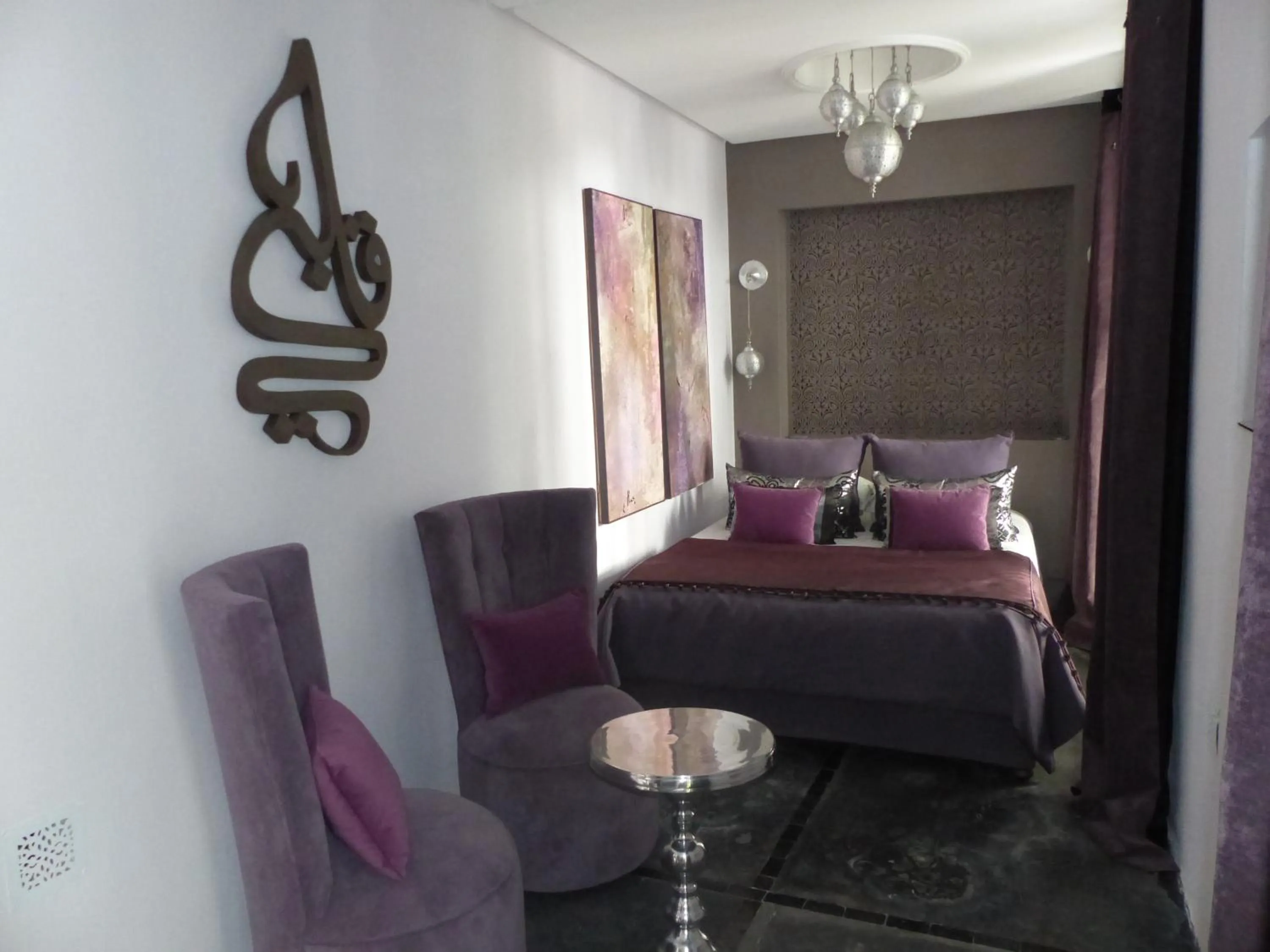 Bedroom in Riad Tchina