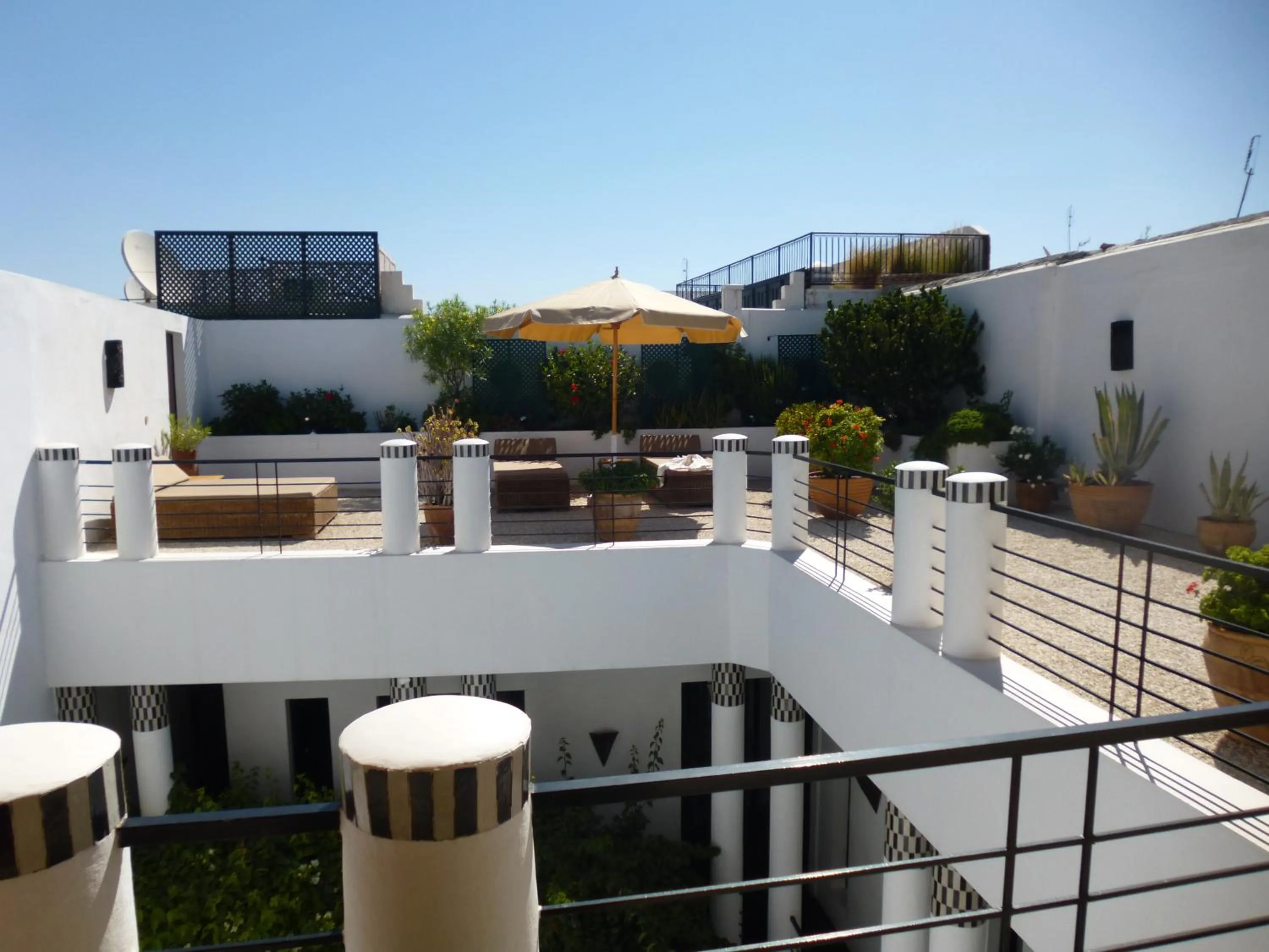 Balcony/Terrace in Riad Tchina