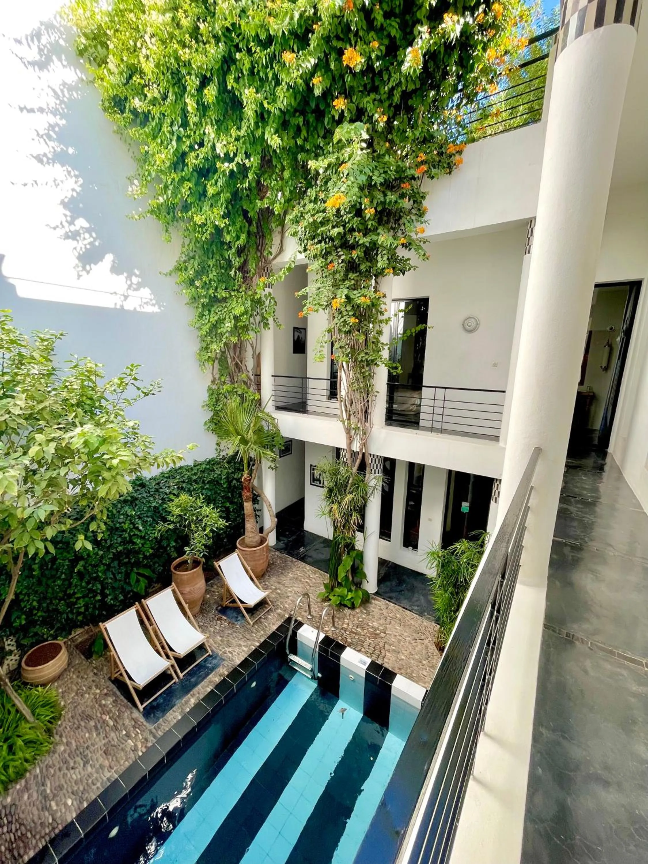 Patio in Riad Tchina