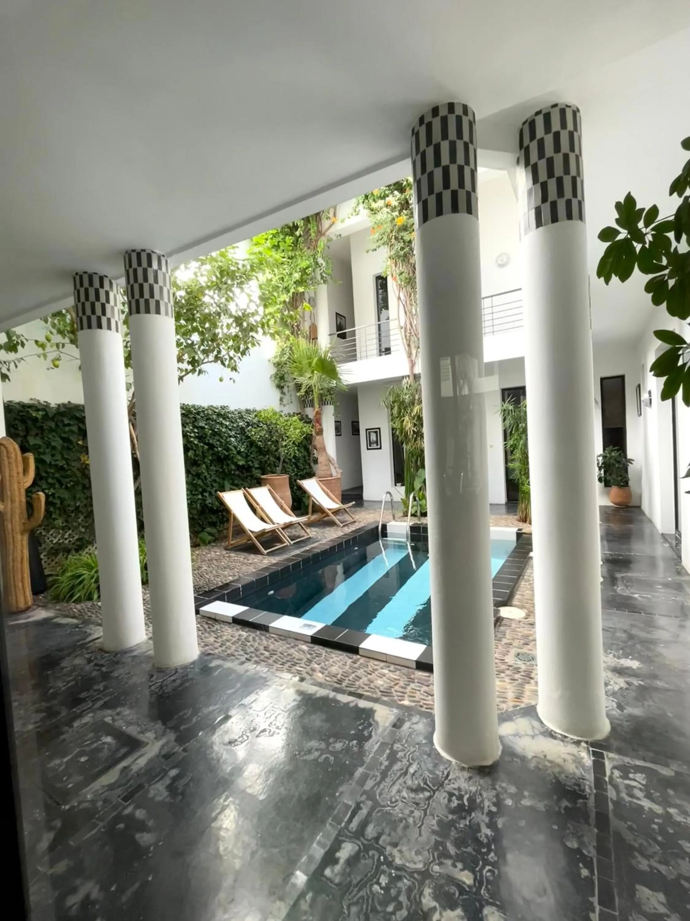 Patio in Riad Tchina