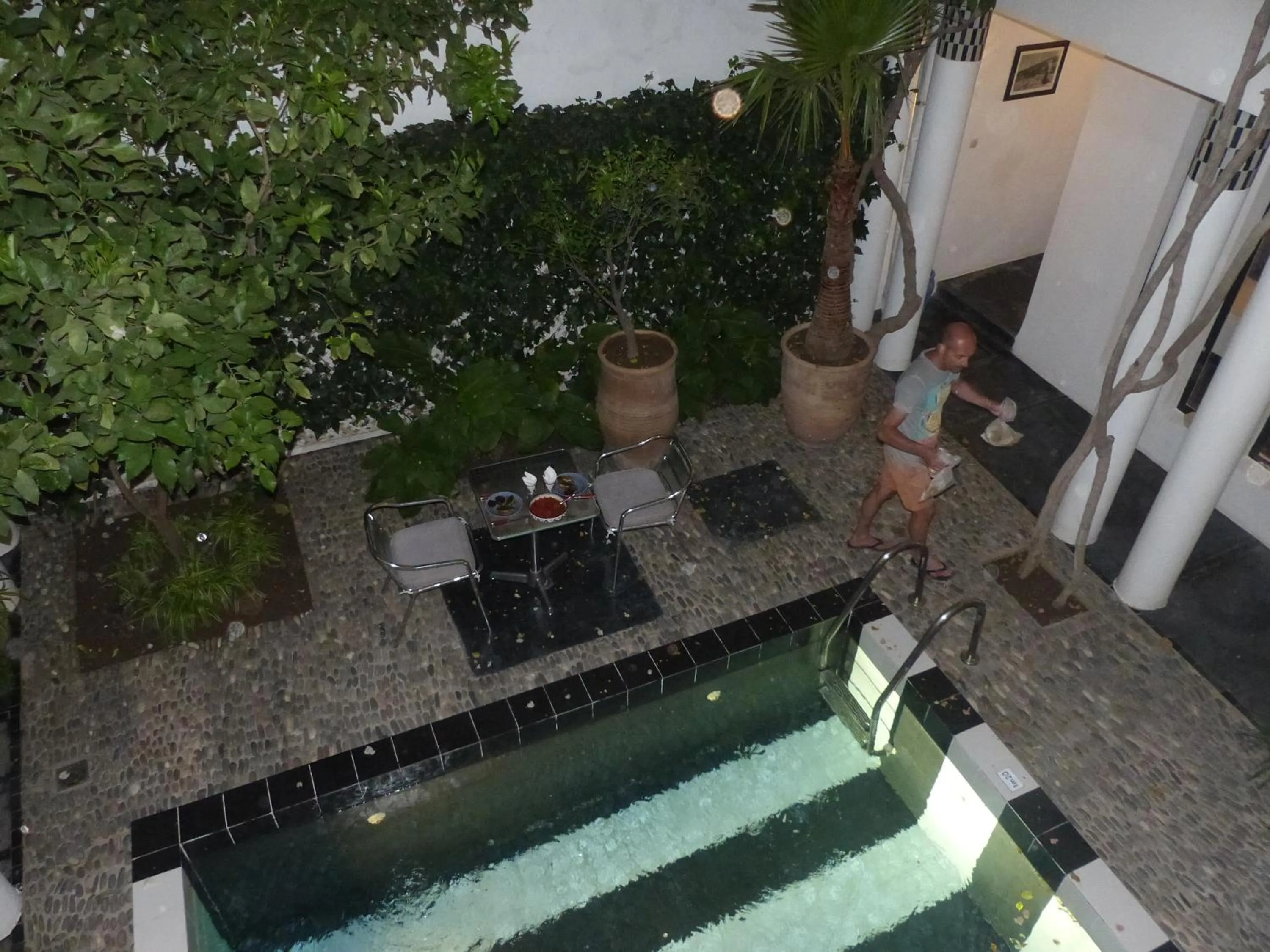 Patio in Riad Tchina