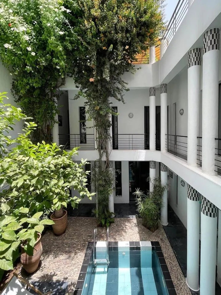 Patio in Riad Tchina