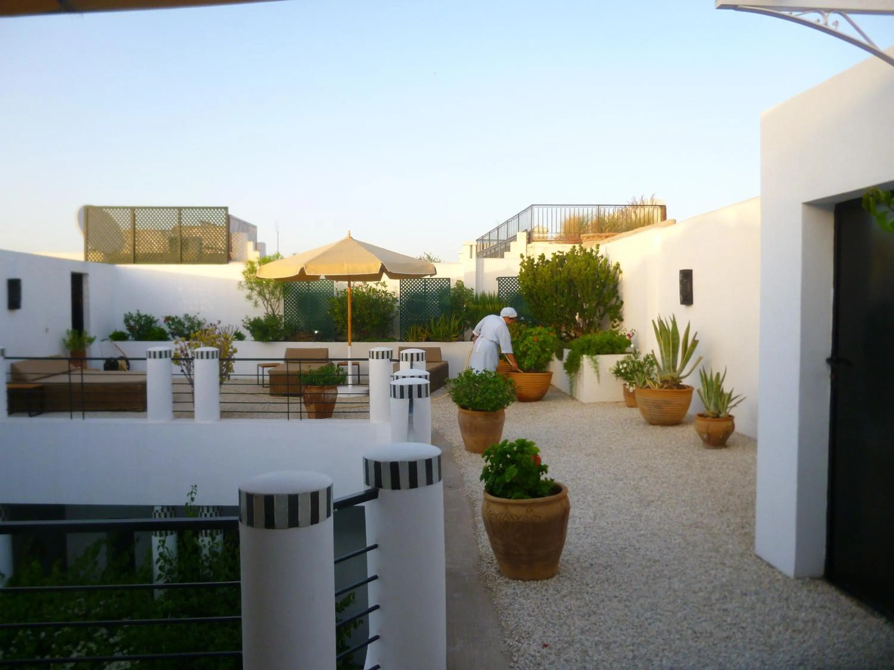 Balcony/Terrace in Riad Tchina