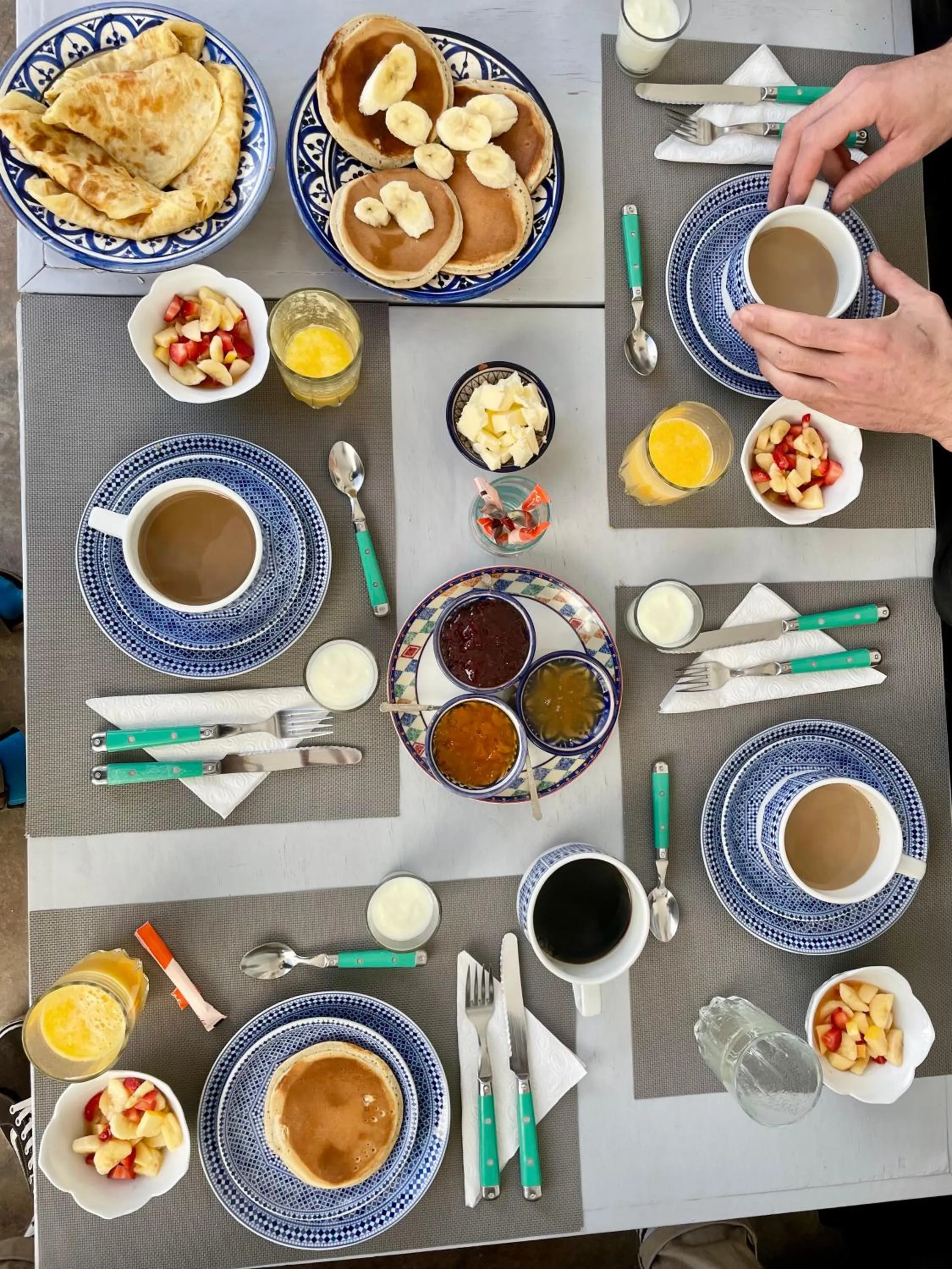 Breakfast in Riad Tchina