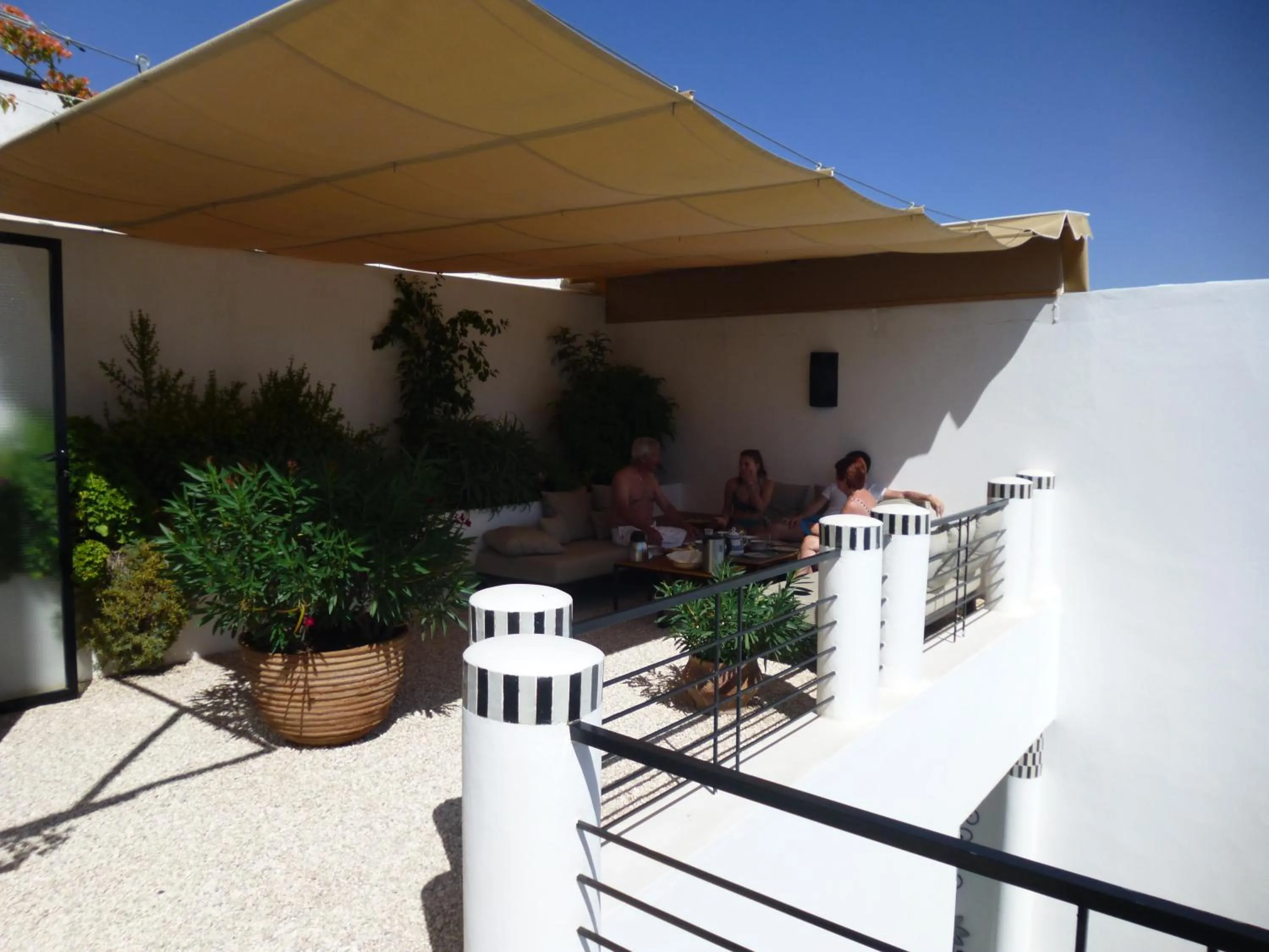 Balcony/Terrace in Riad Tchina