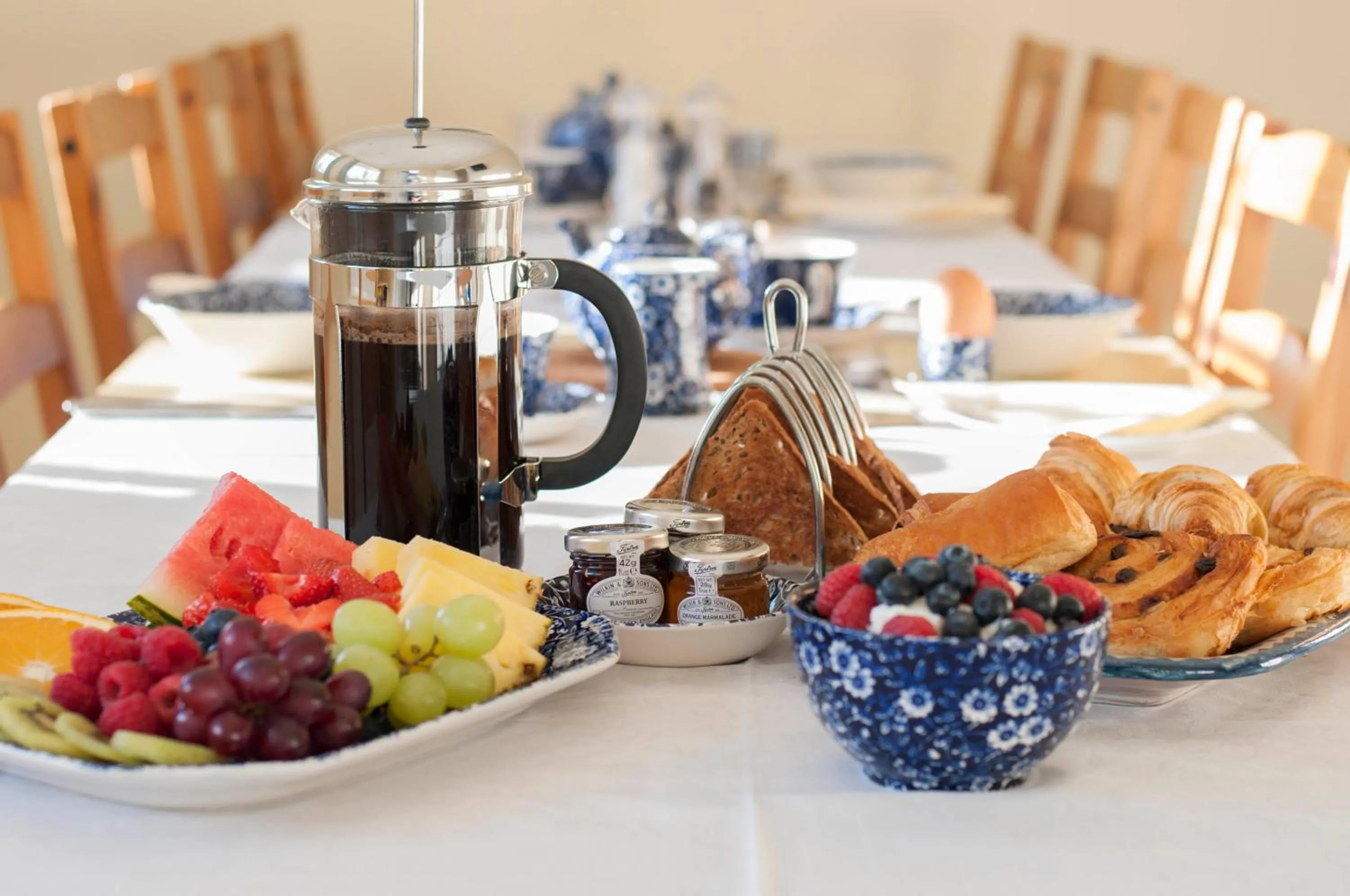 Dining area in Leverton House