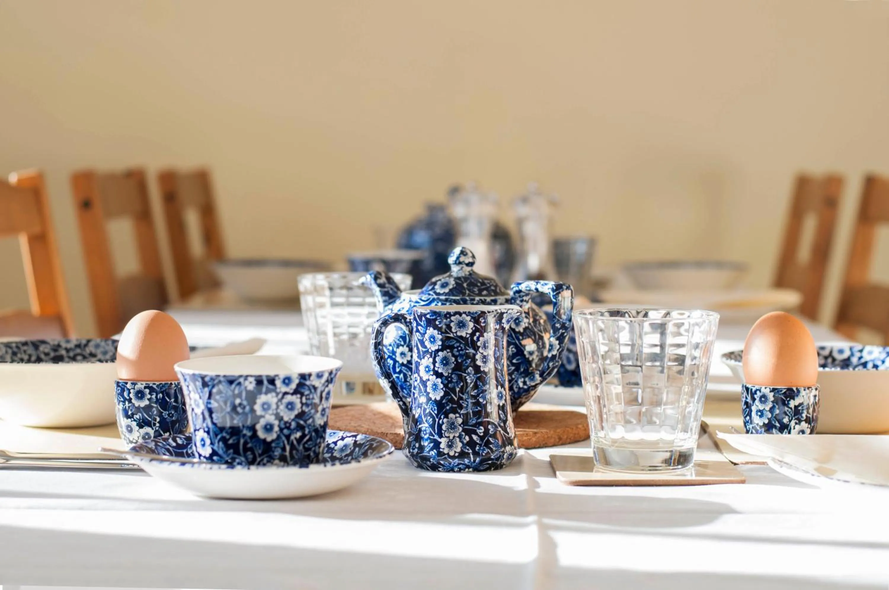 Dining area in Leverton House