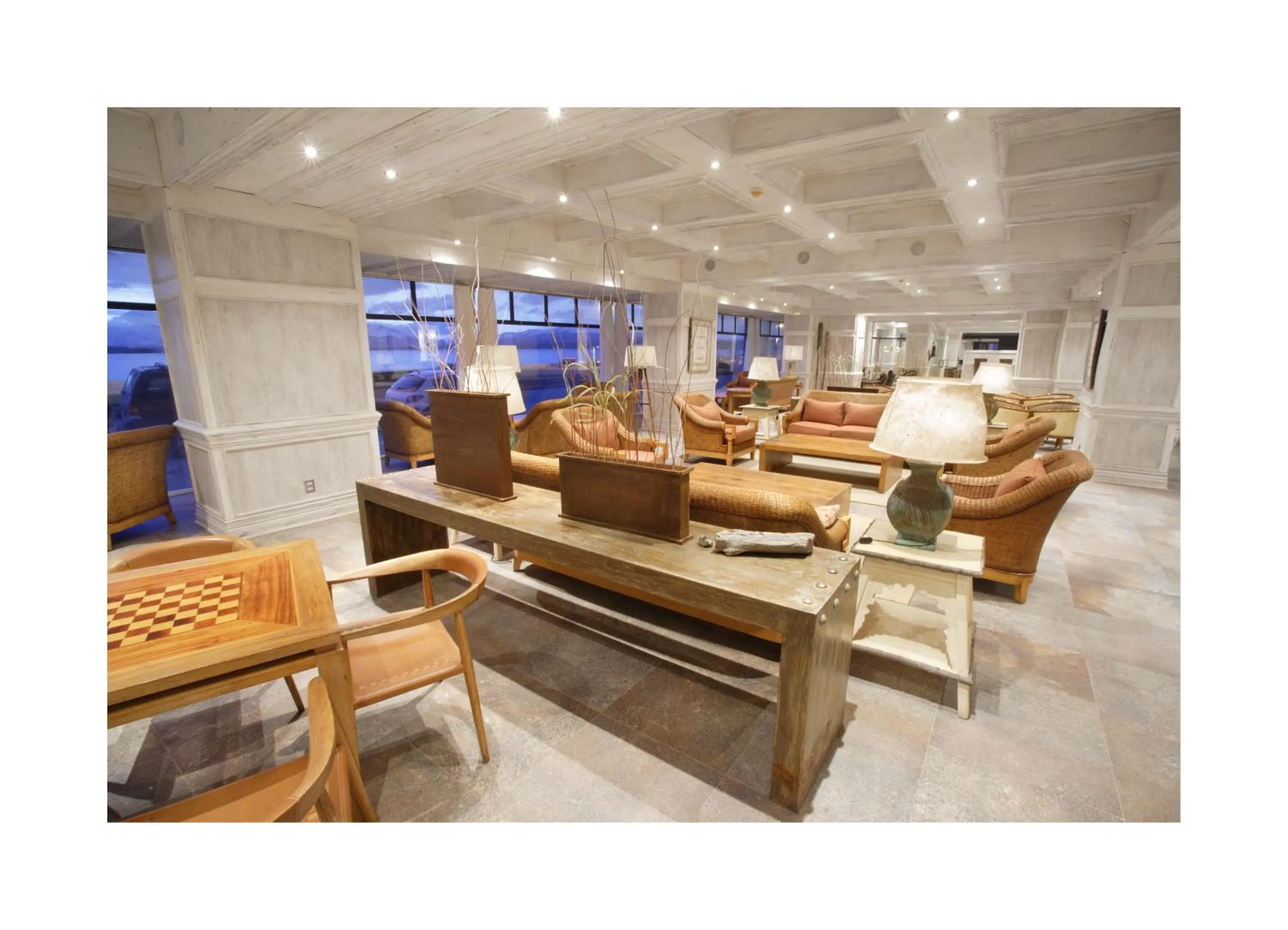 Lobby or reception in Hotel Costaustralis