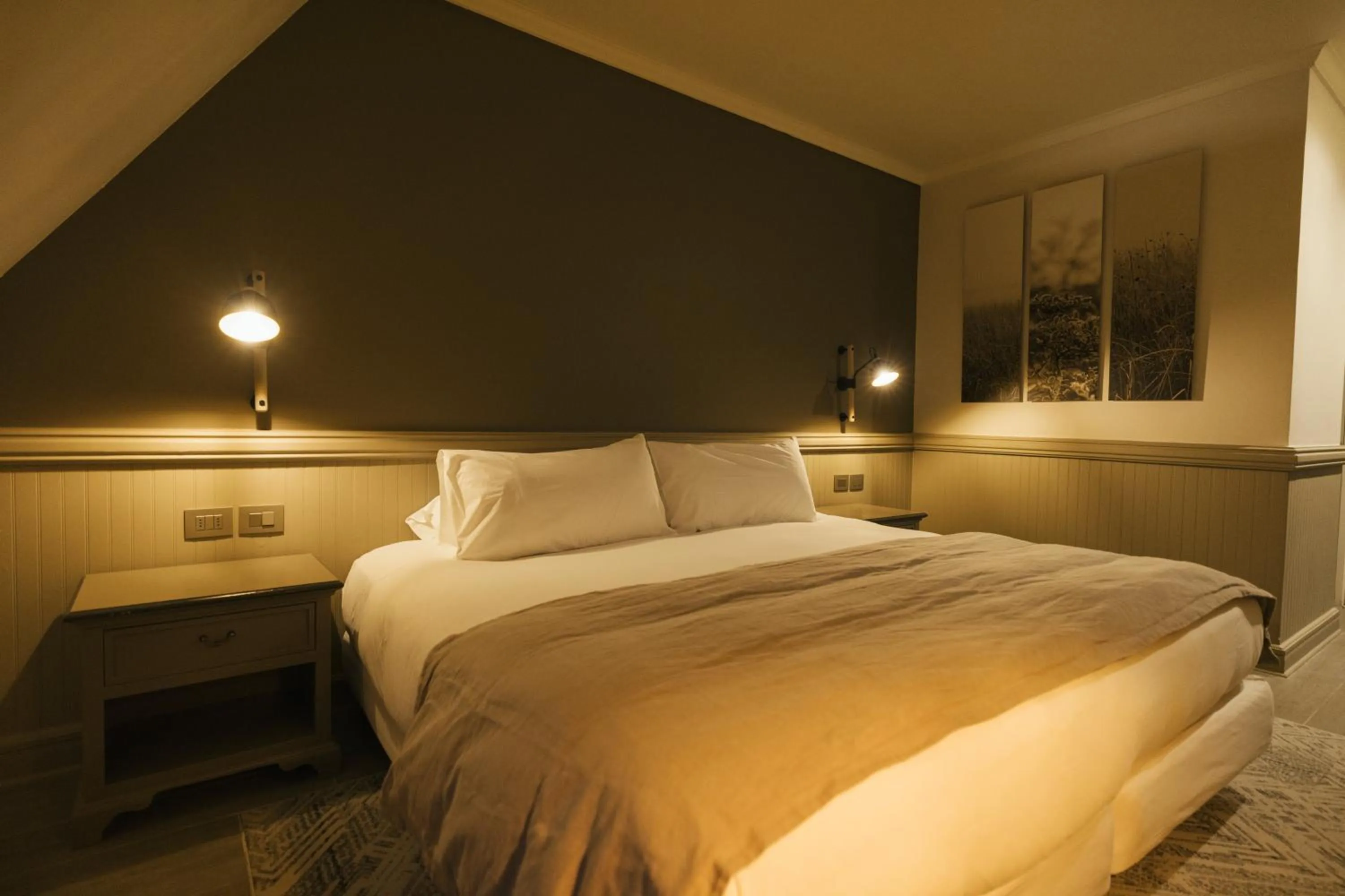 Bed in Hotel Costaustralis