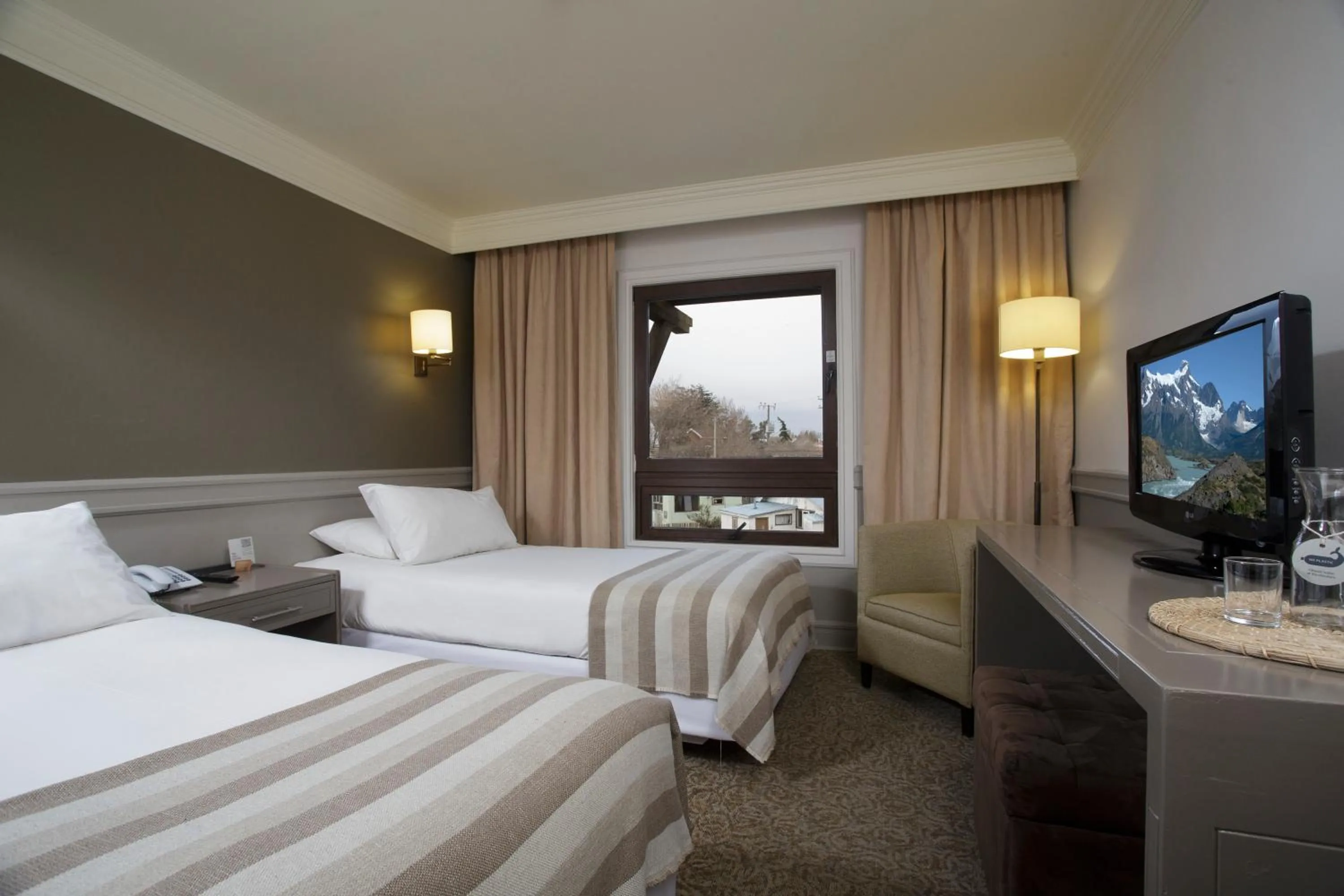 Decorative detail, Bed in Hotel Costaustralis